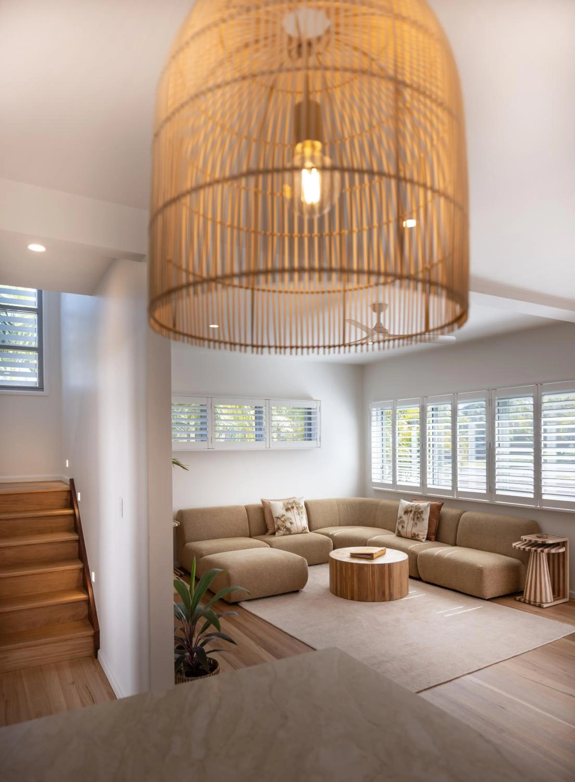 Living room in Aloha Byron Bay