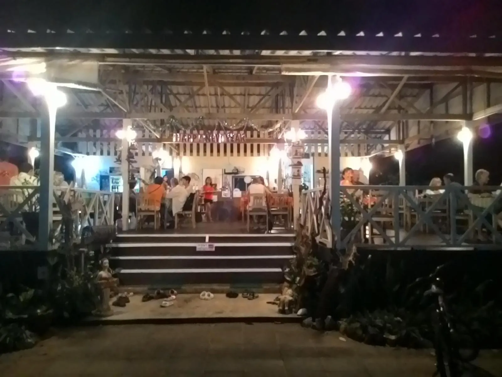 Evening entertainment in Sukorn Andaman Beach Resort