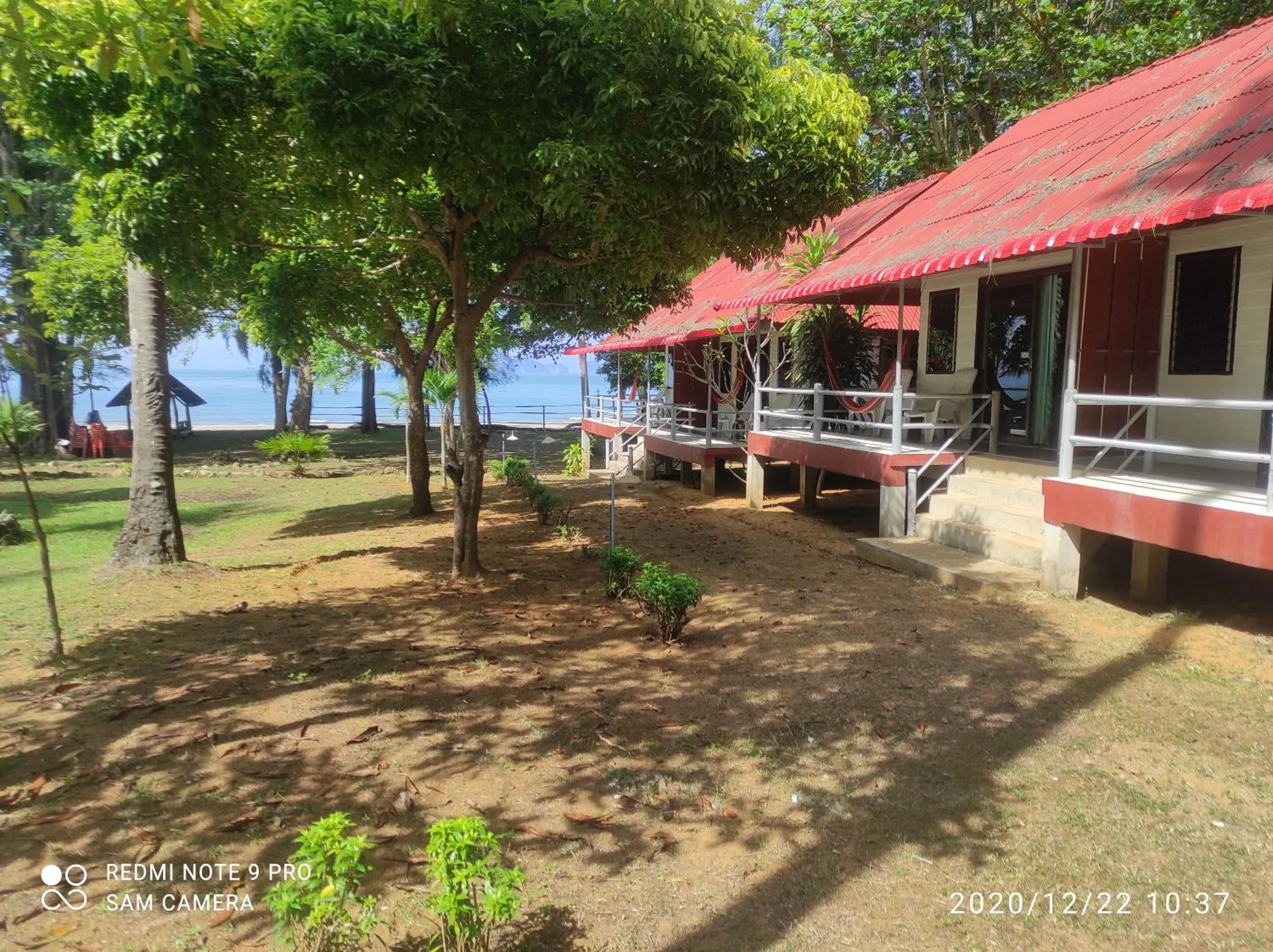 Patio in Sukorn Andaman Beach Resort