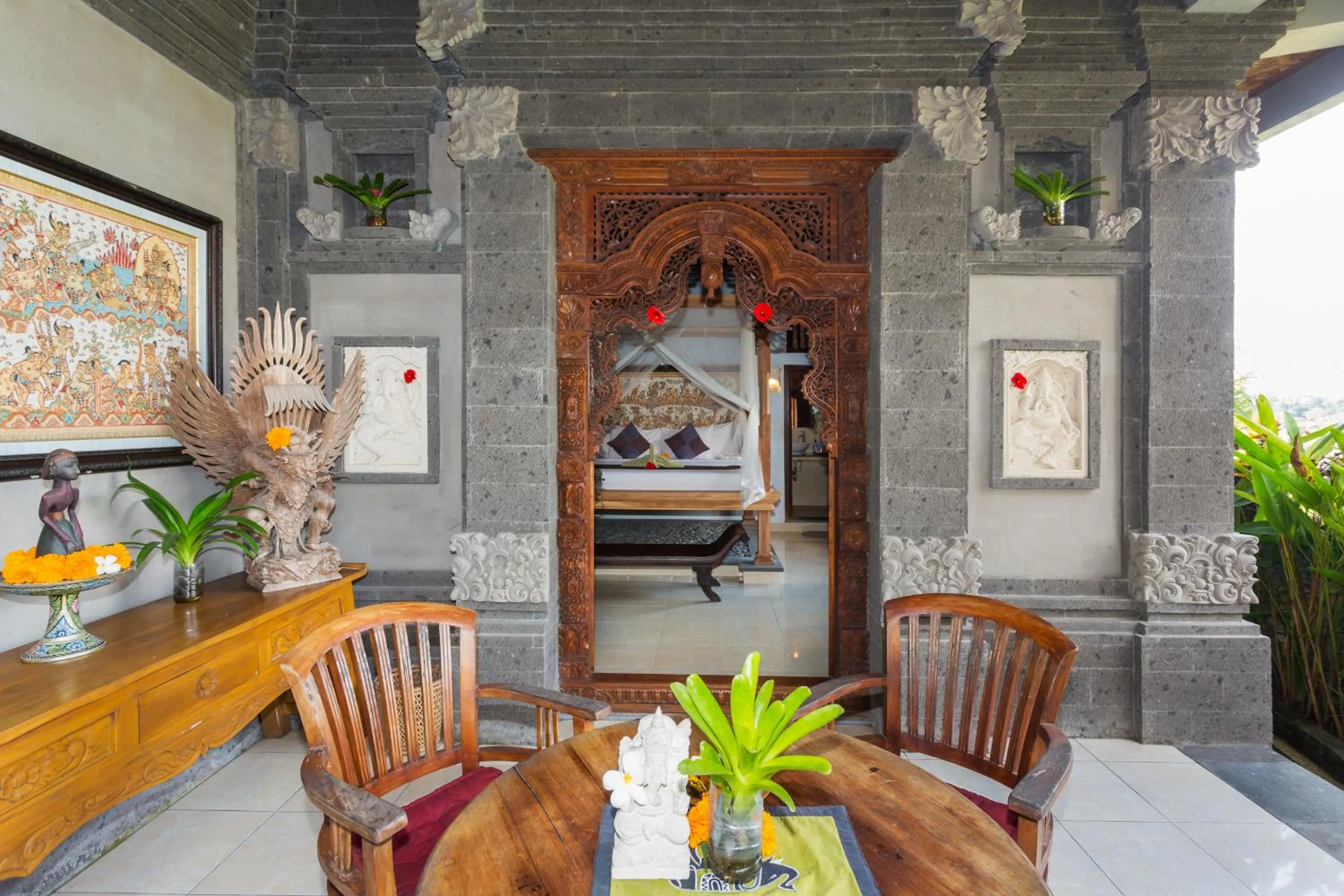 Balcony/Terrace in Bali Moon Guest House