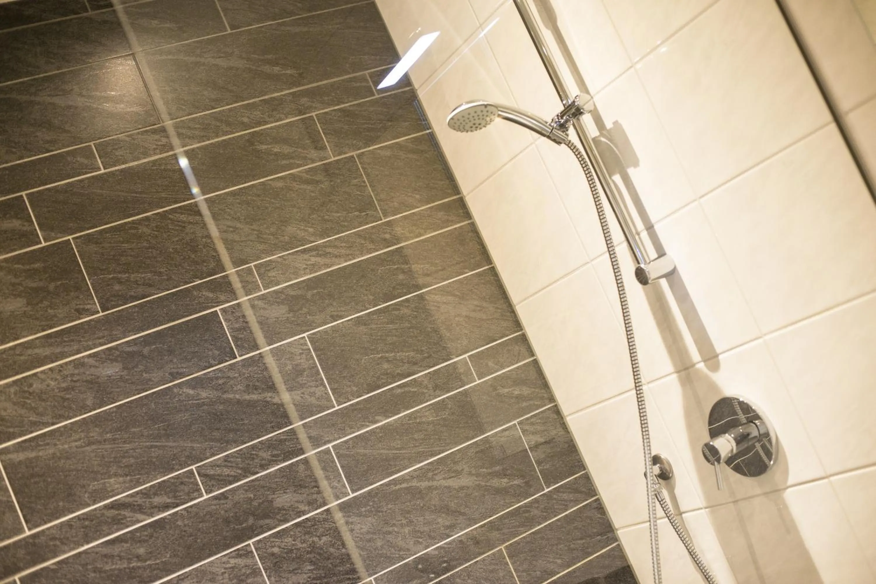 Shower in Apartment Gschwandtner Haus Stoareich