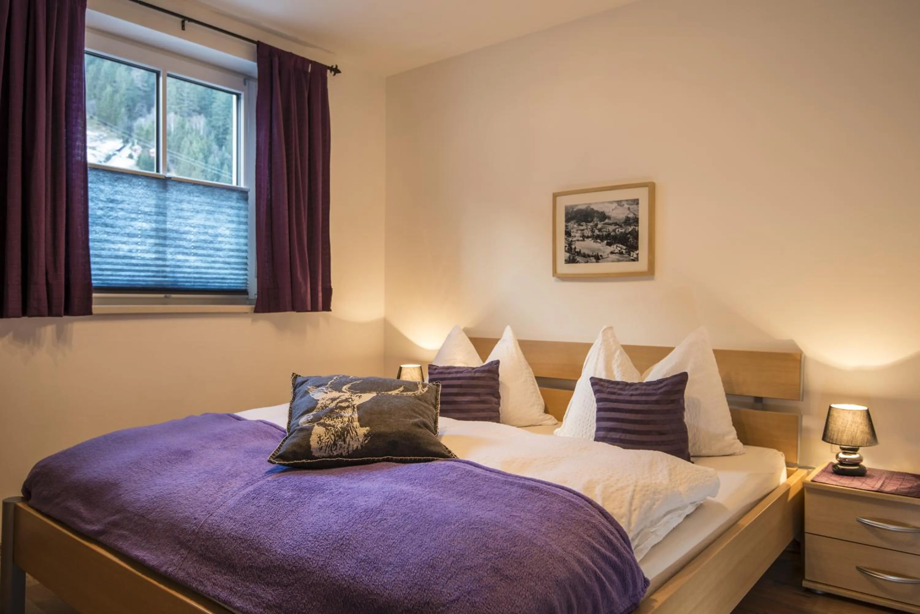 Bed in Apartment Gschwandtner Haus Stoareich