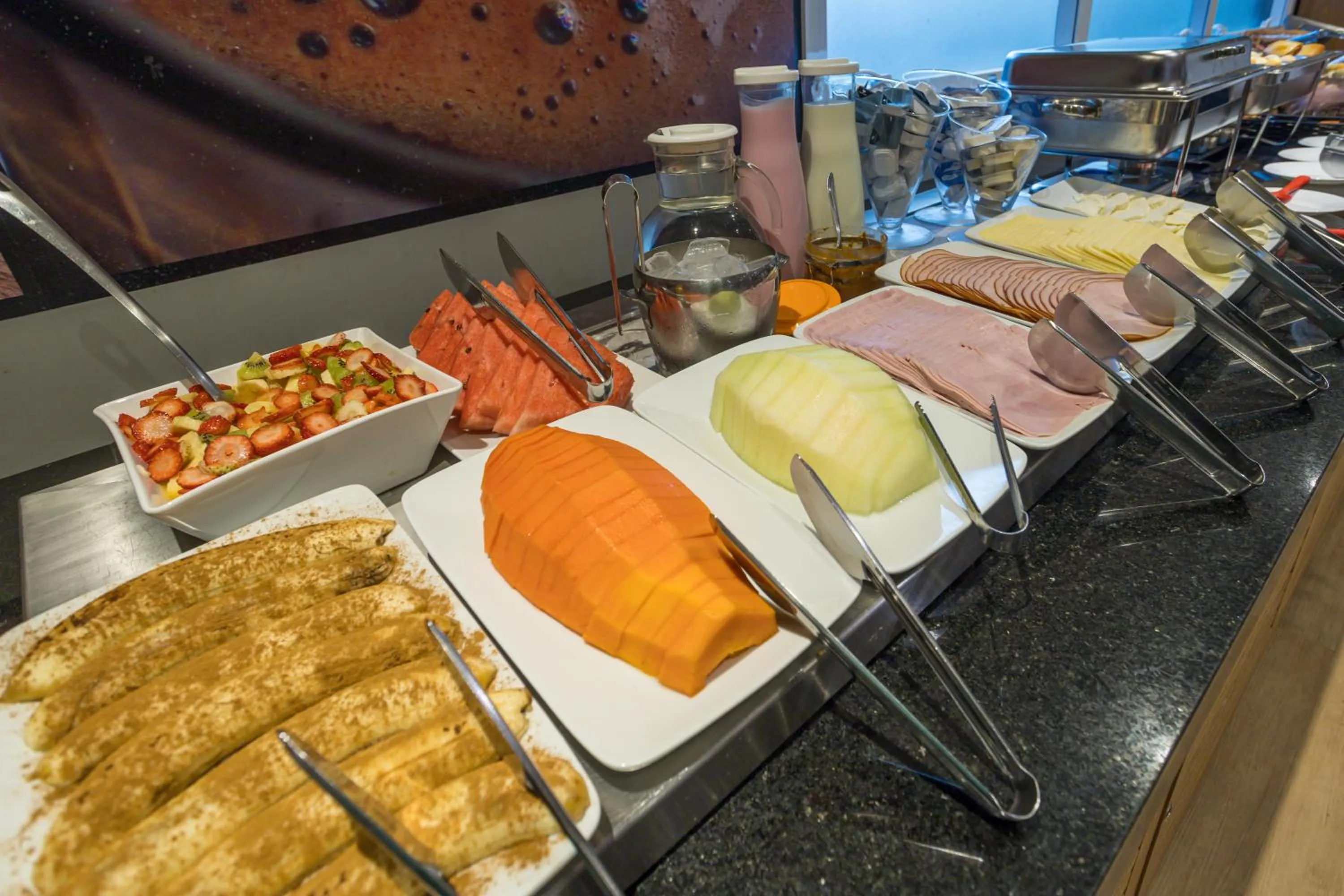 Continental breakfast in Transamerica Fit Campo Grande