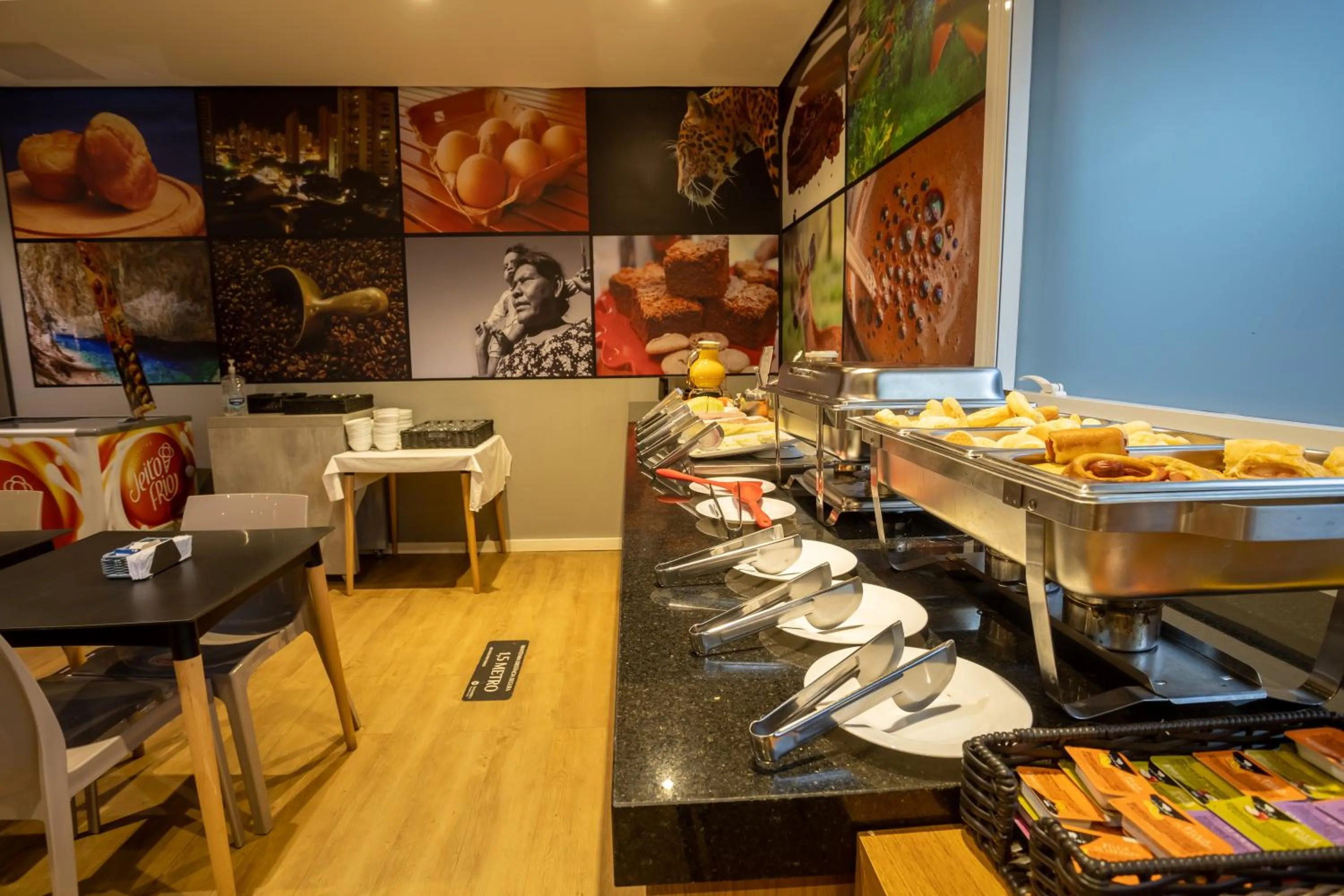Continental breakfast in Transamerica Fit Campo Grande