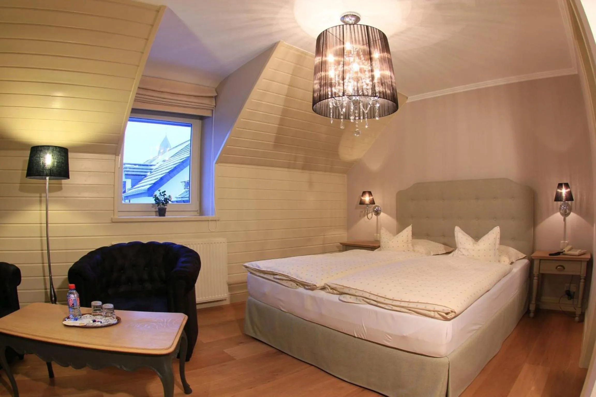 Photo of the whole room, Bed in Hotel Eifelland