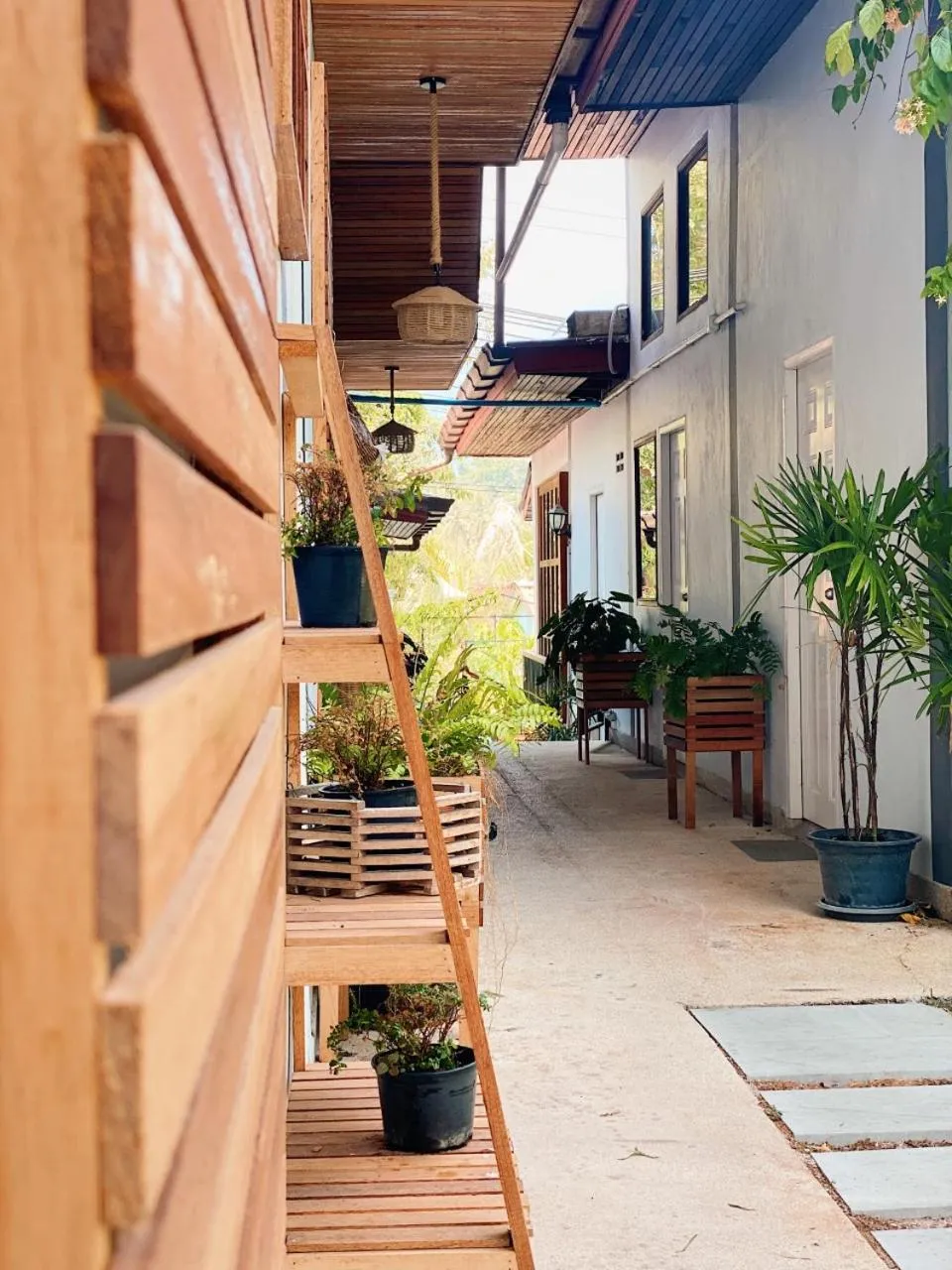 Property building in The Reef Hotel & Studios