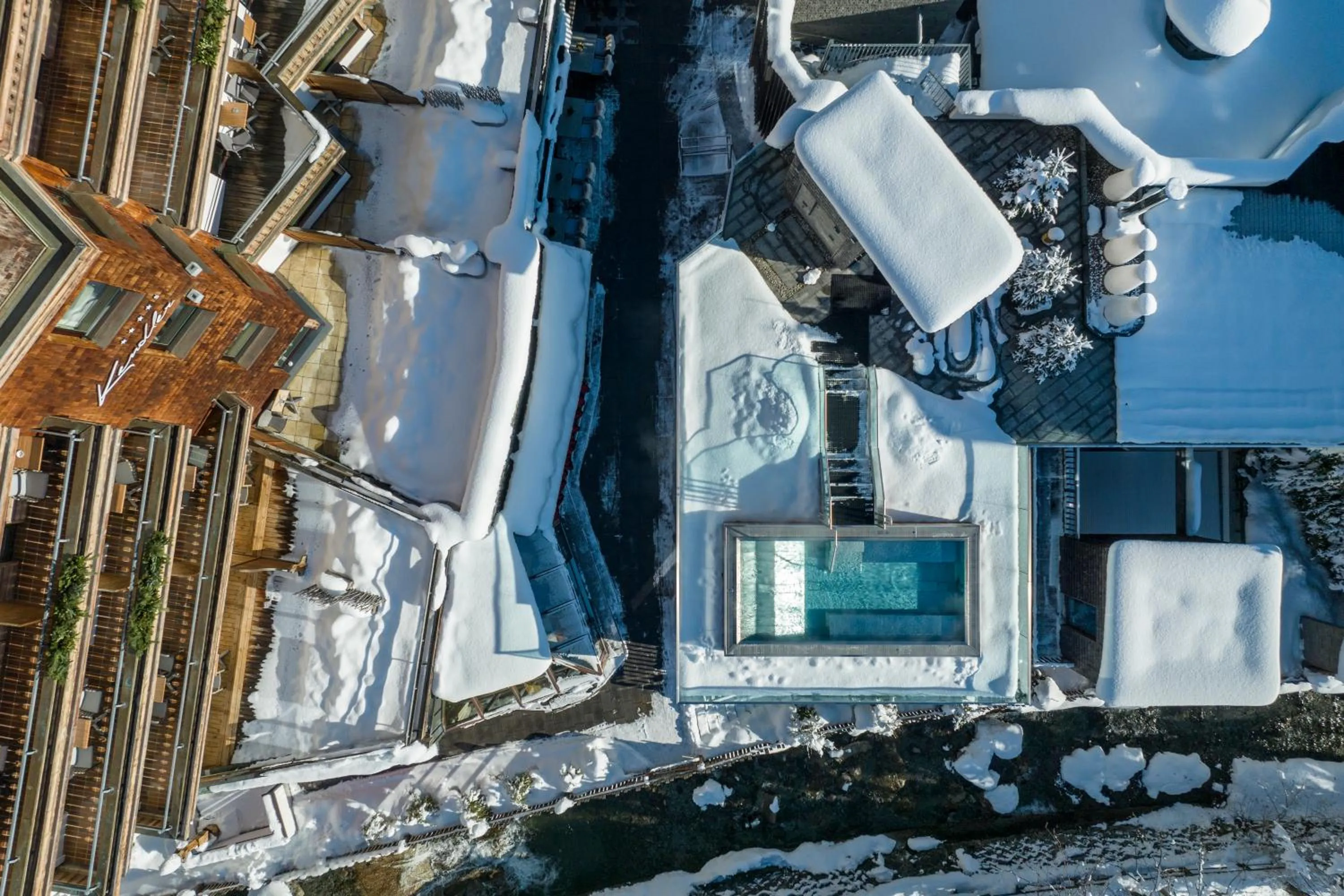 Bird's eye view in Hotel Kendler