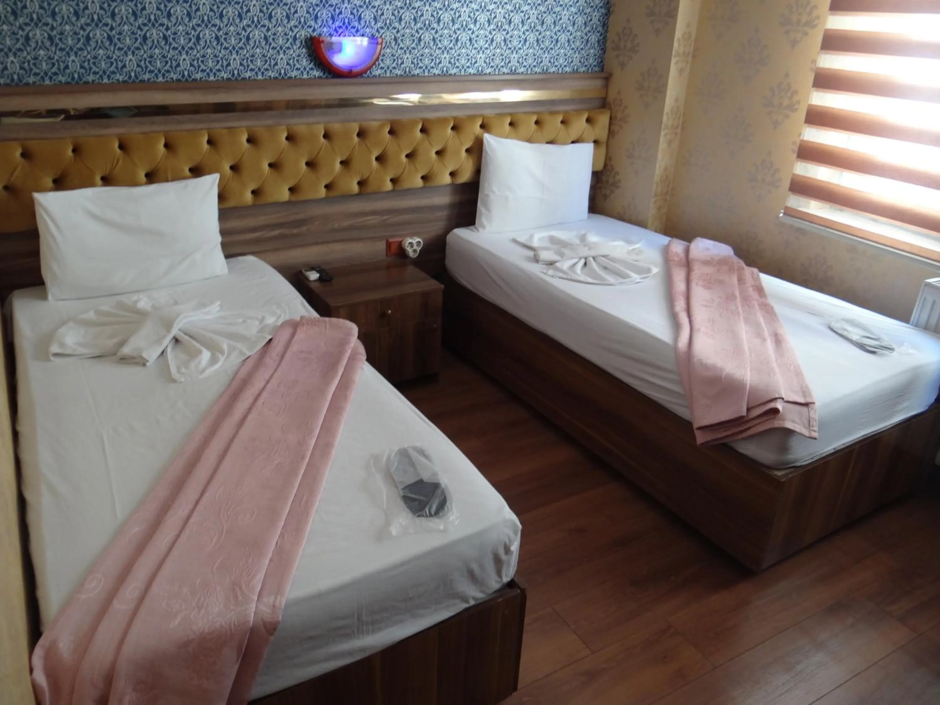 Bed in Meta Hotel
