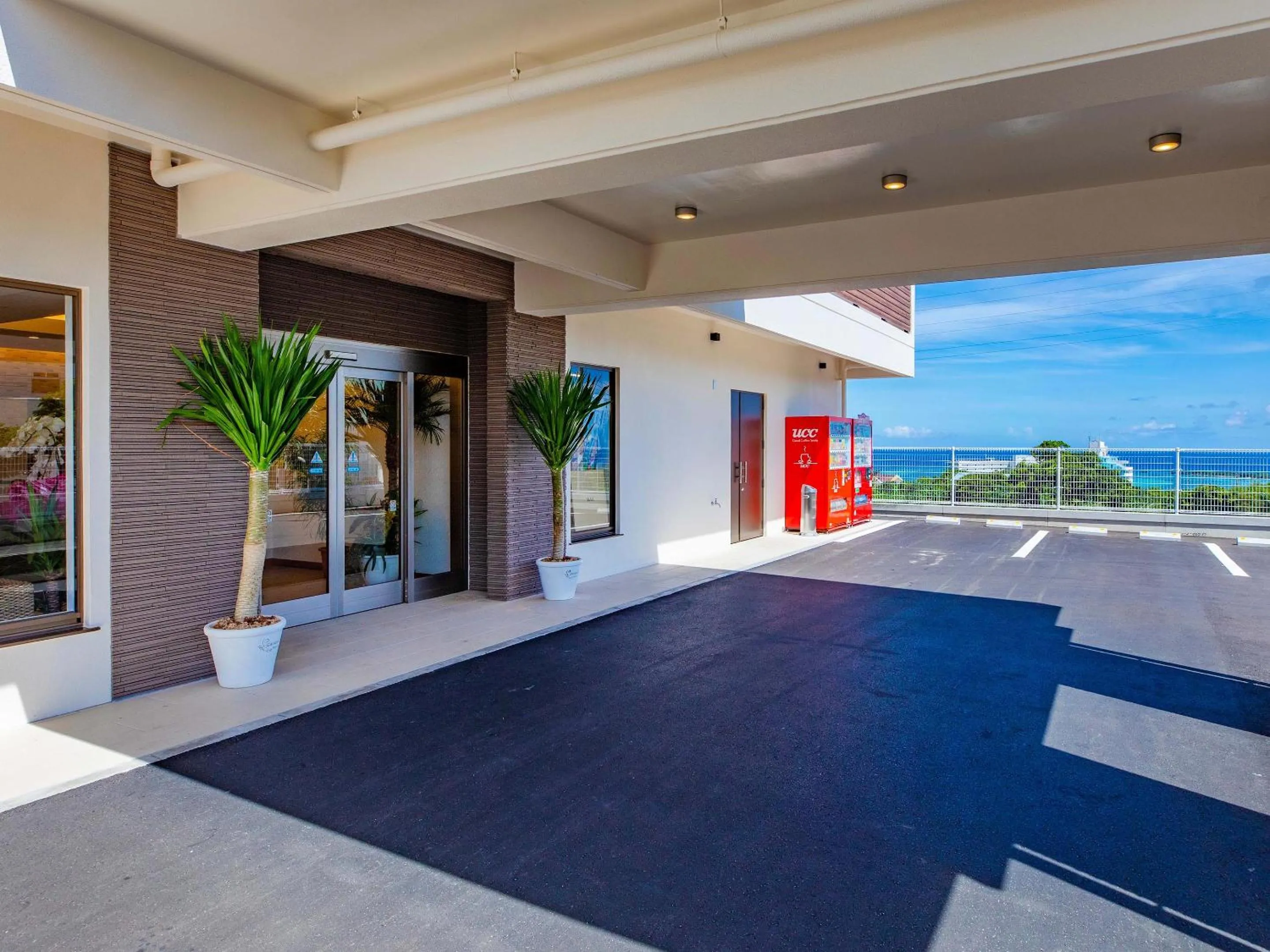 Facade/entrance in Yukurina Resort Okinawa