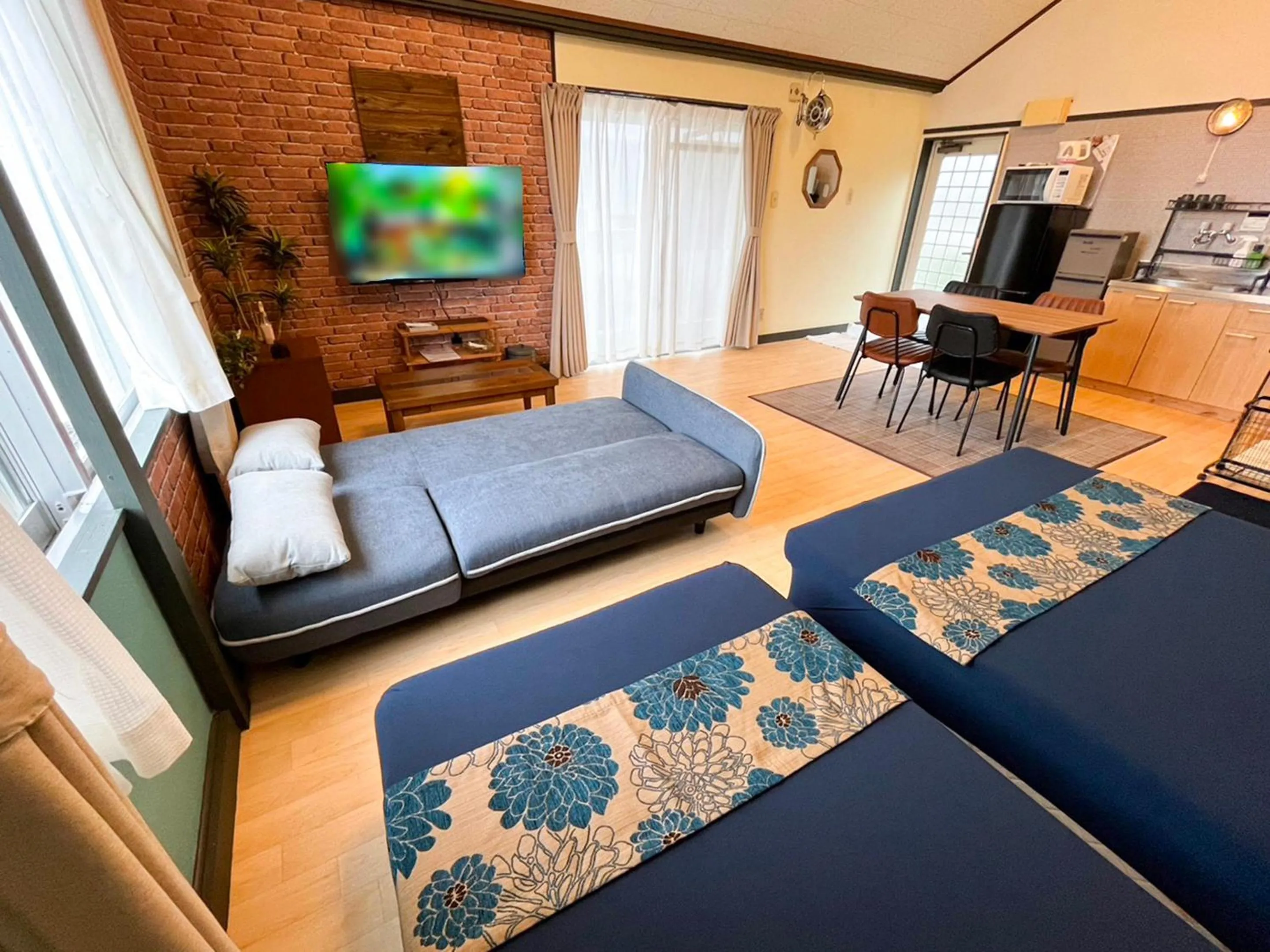 Bed in Yukurina Resort Okinawa