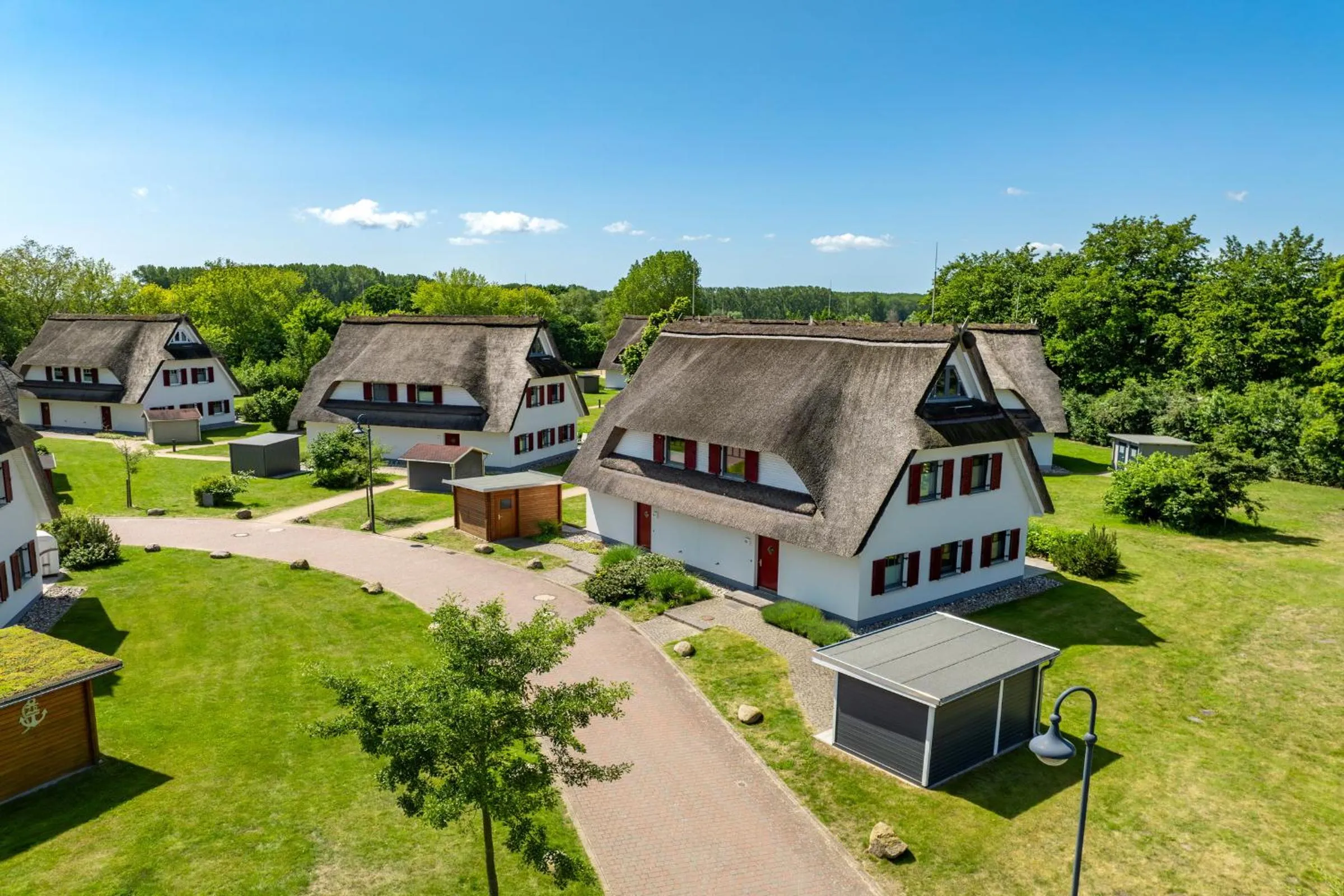 Bird's eye view in Reethaus Am Mariannenweg 13a