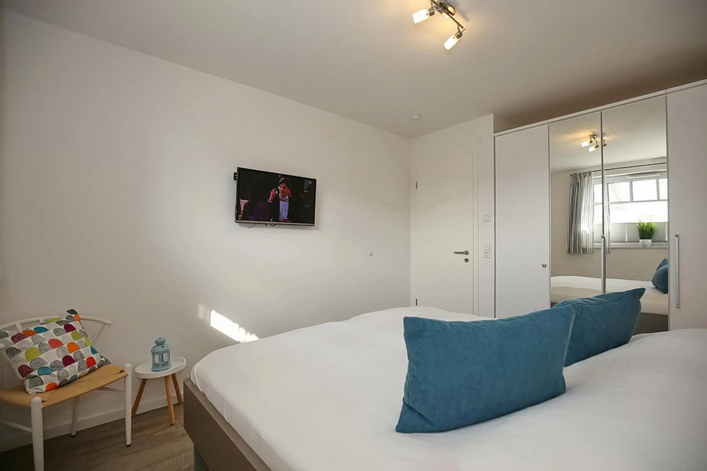 Bedroom, Bed in Reethaus Am Mariannenweg 13a