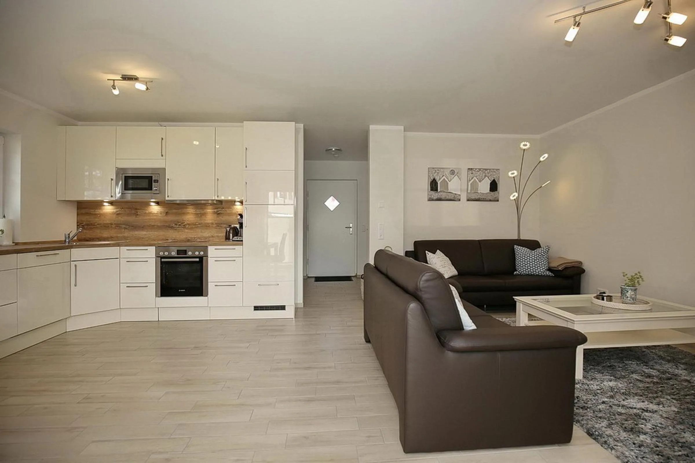Living room in Reethaus Am Mariannenweg 13a