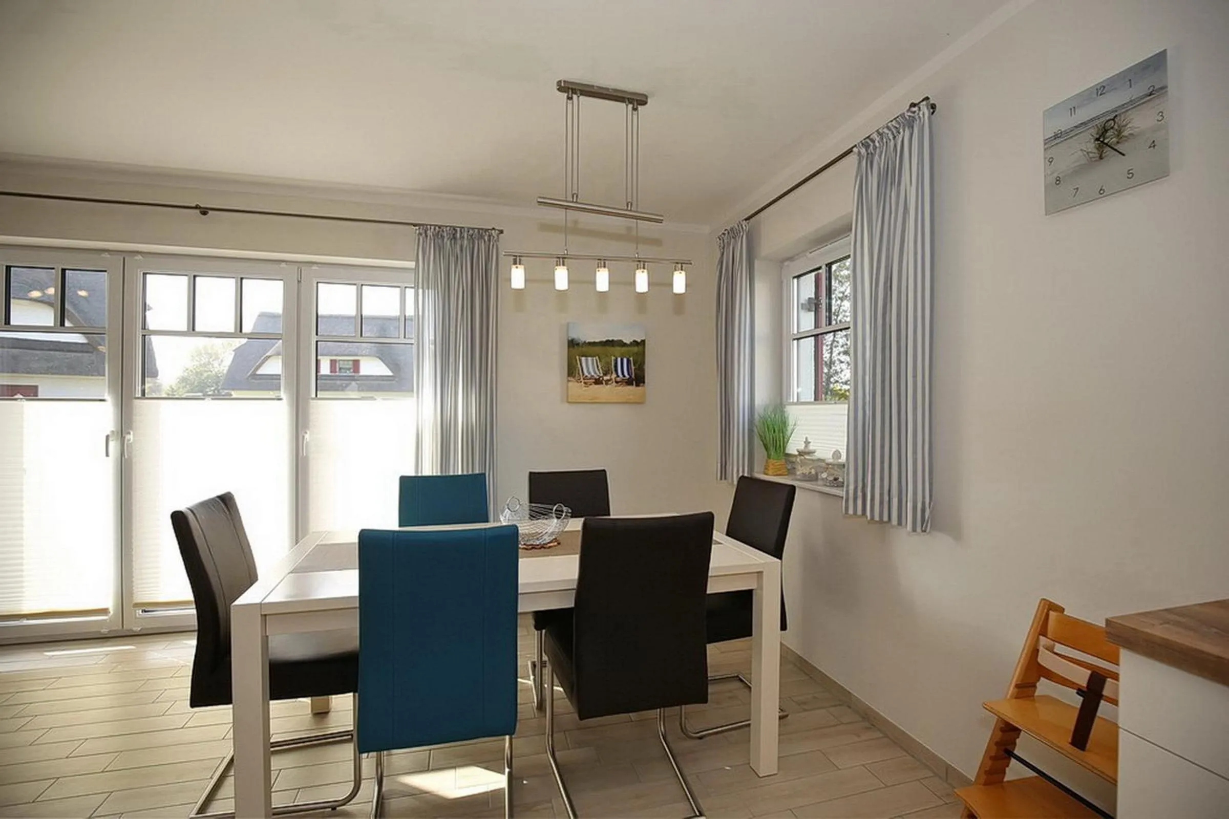 Living room in Reethaus Am Mariannenweg 13a
