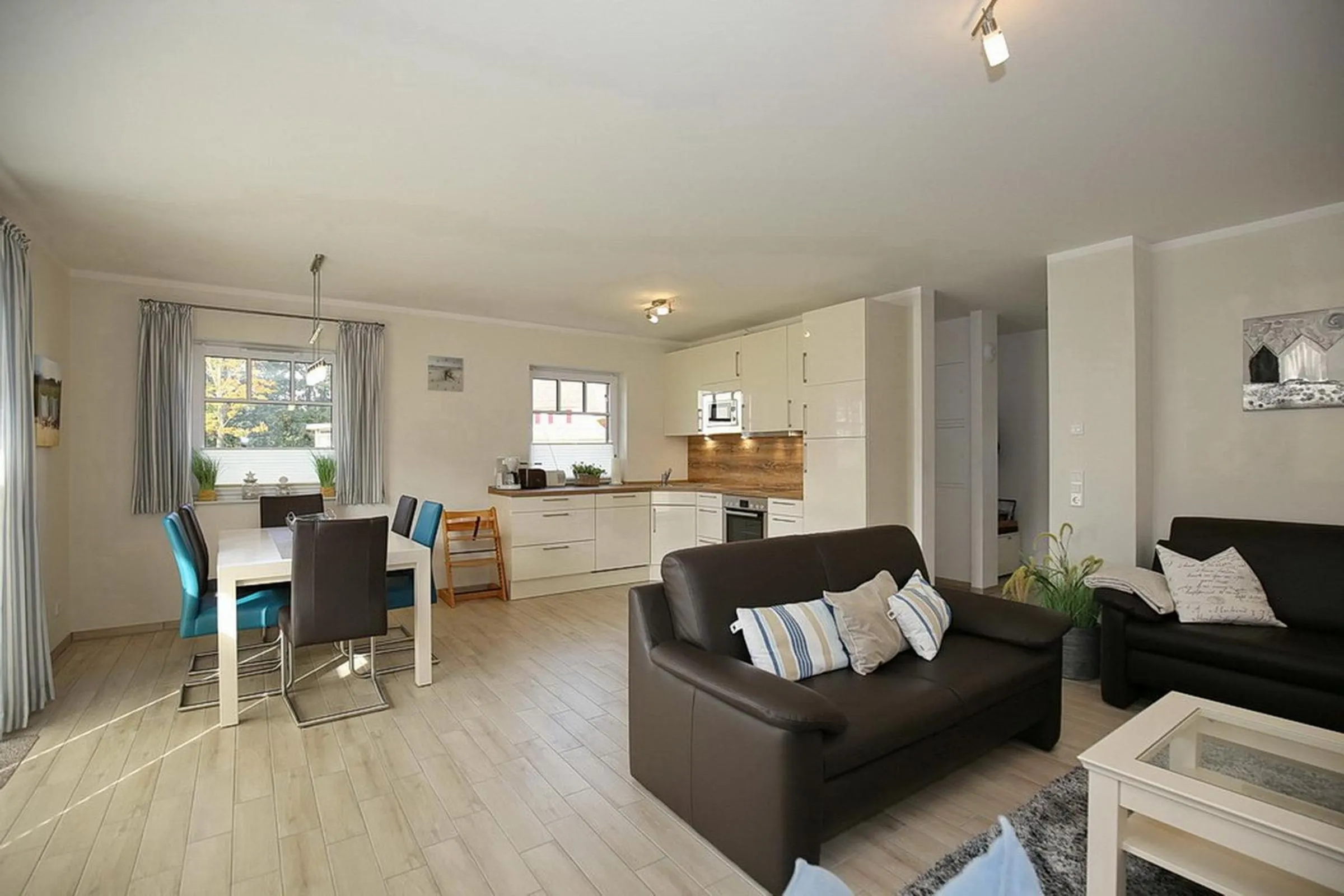 Living room in Reethaus Am Mariannenweg 13a
