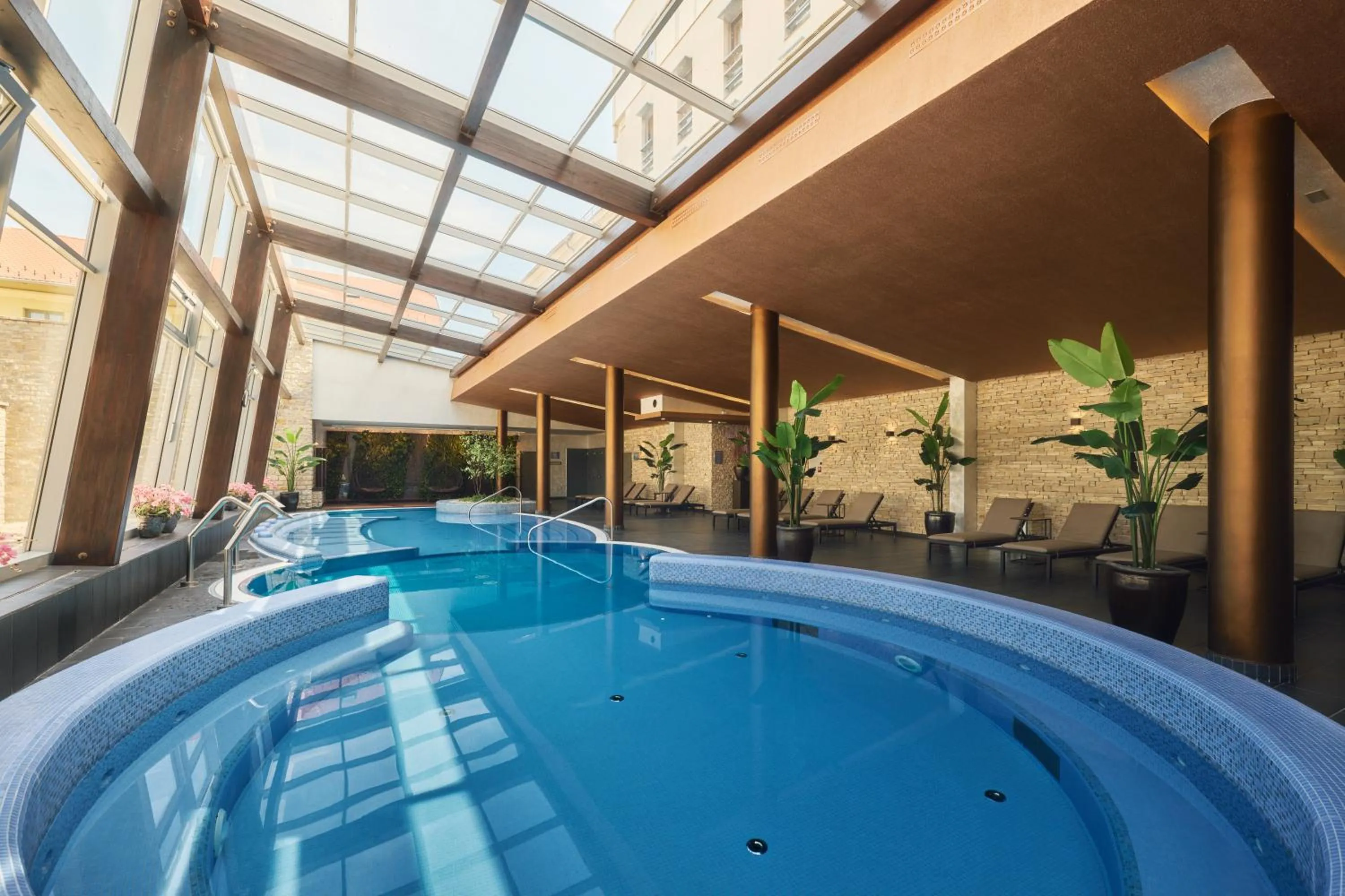 Pool view in Anna Grand Hotel