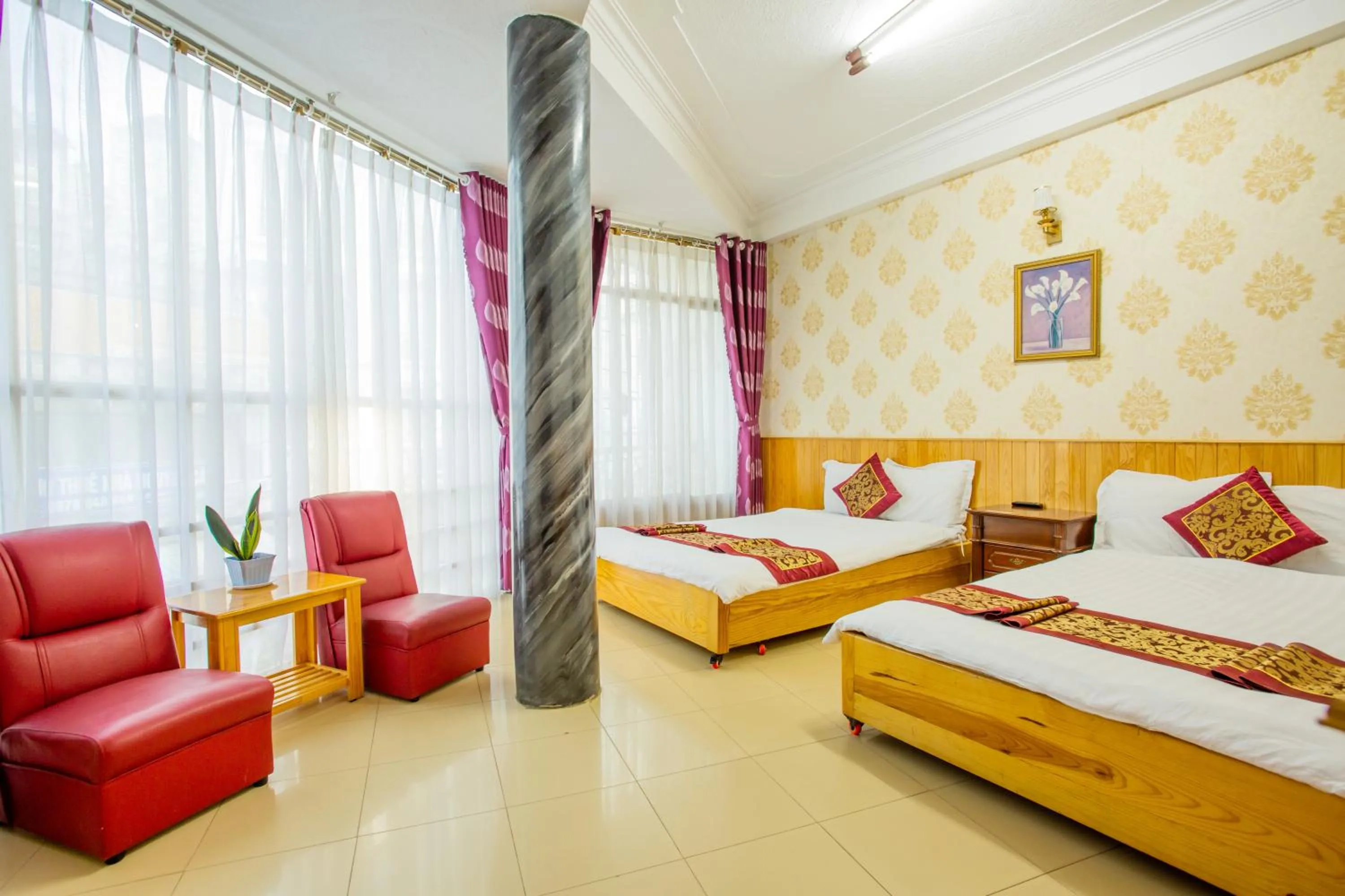 Bed in Khanh Hong Da Lat