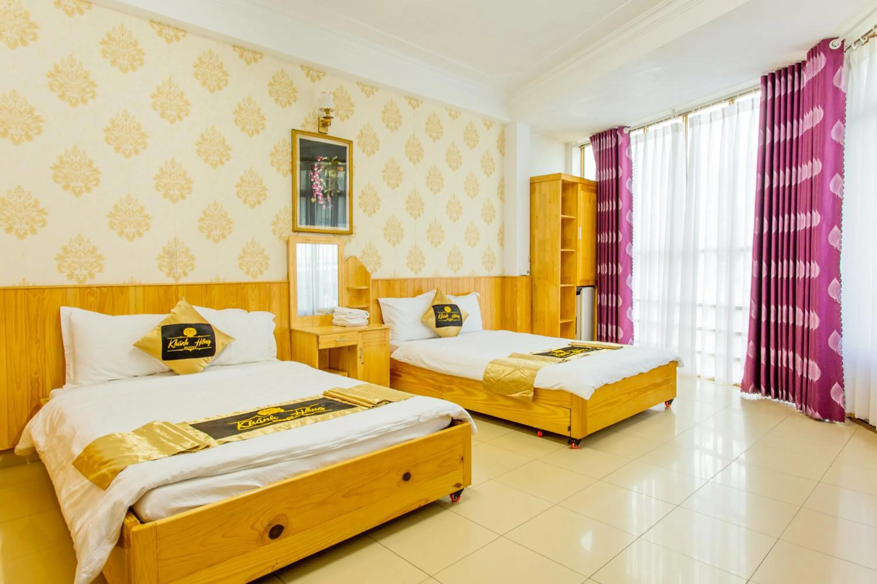 Bed in Khanh Hong Da Lat