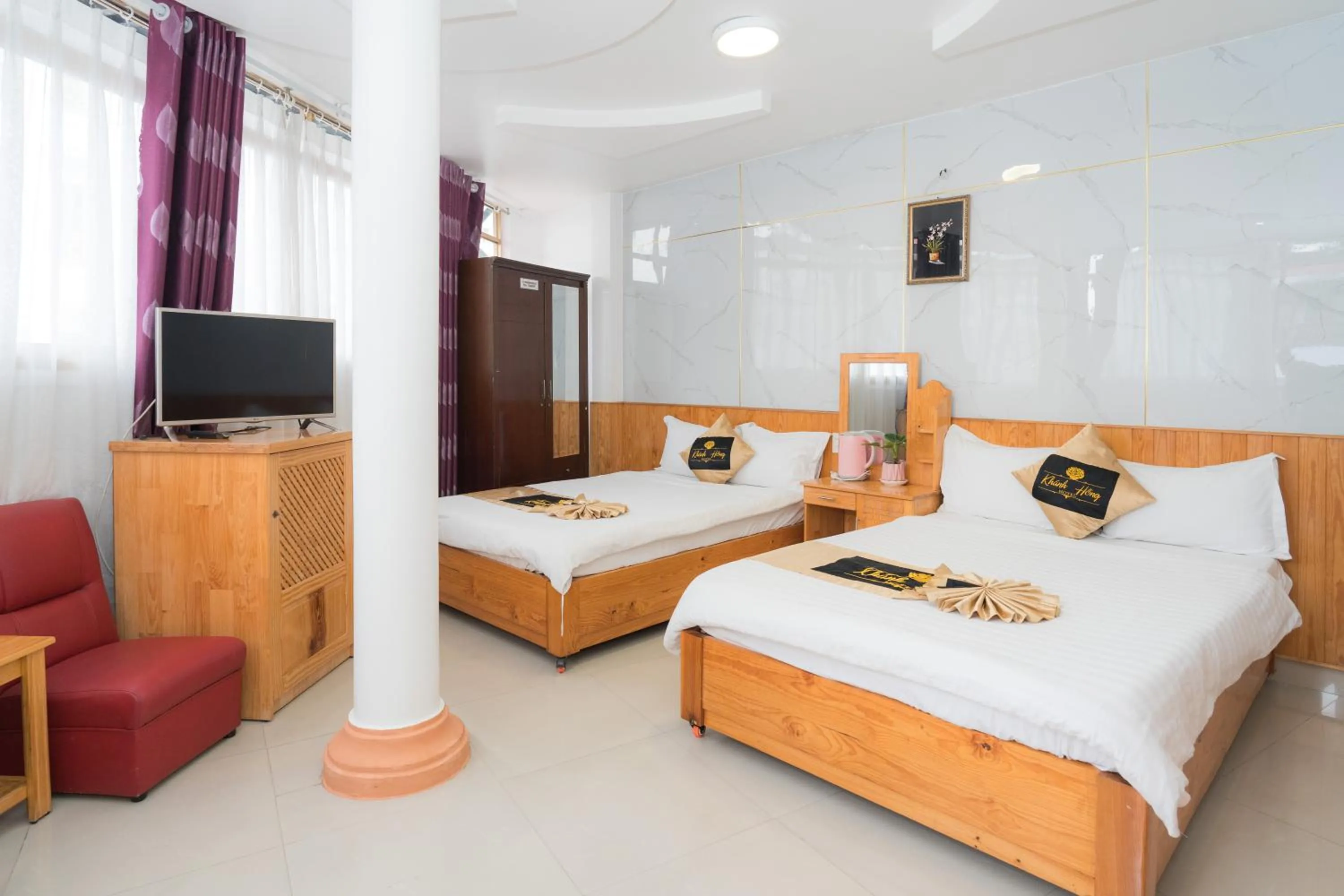 Bed in Khanh Hong Da Lat