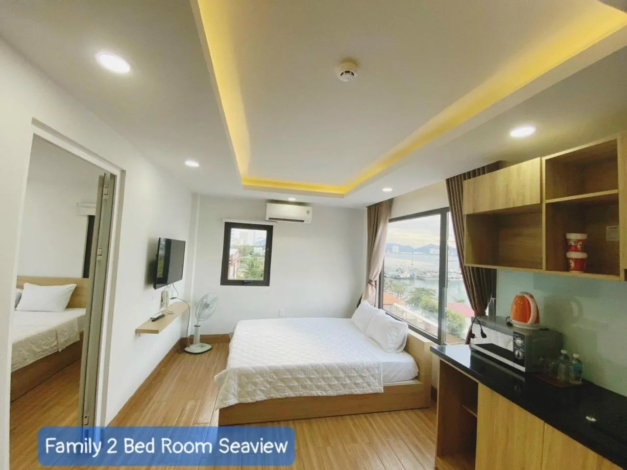 Bedroom, Bed in AQUA Seaview Hotel