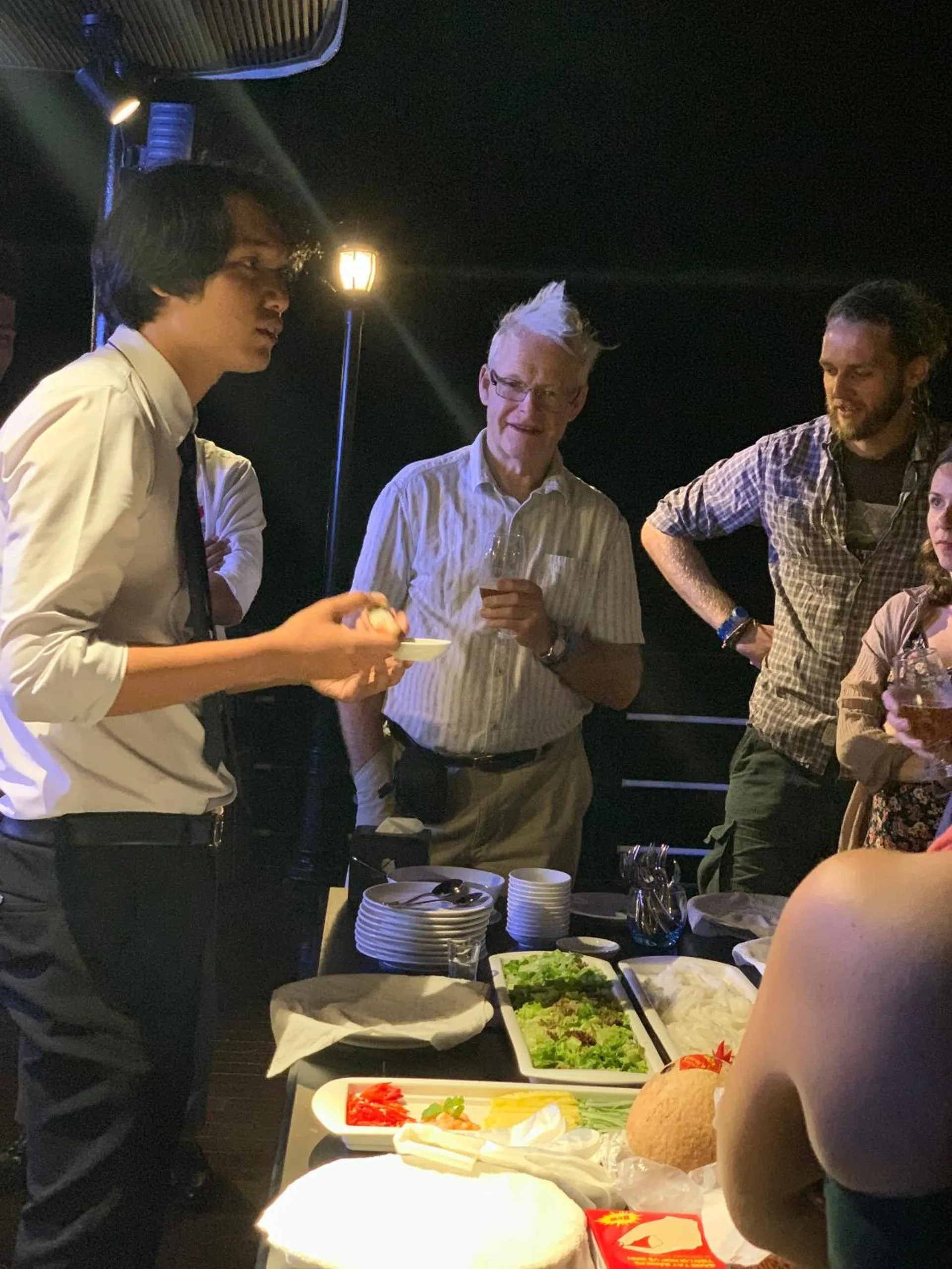 Staff in Rosy Cruises