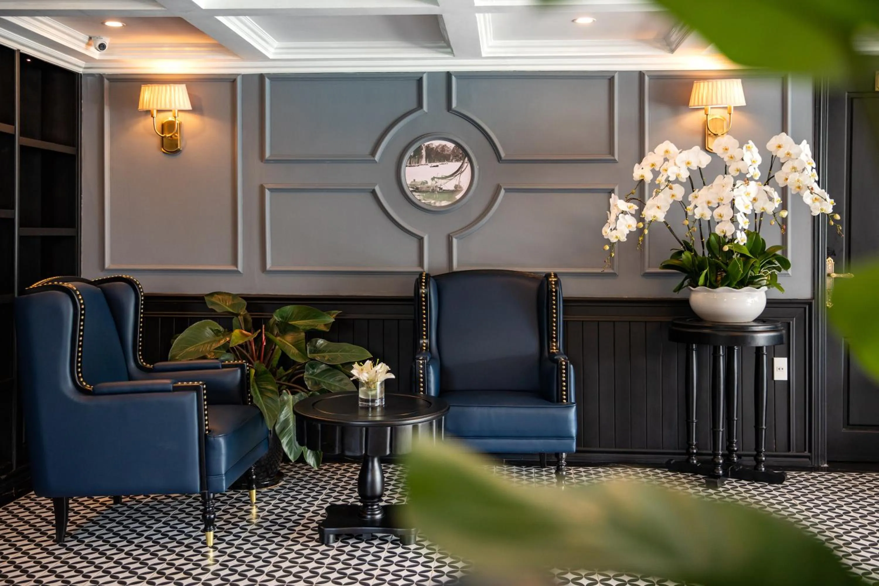 Living room in Rosy Cruises