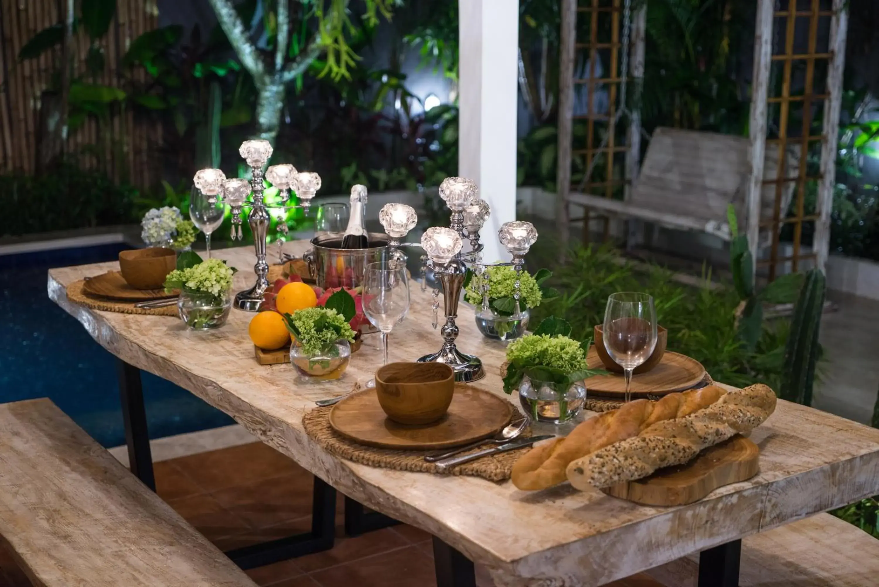 Dining area in Smiling Cactus Villas Dining area in Smiling Cactus Villas