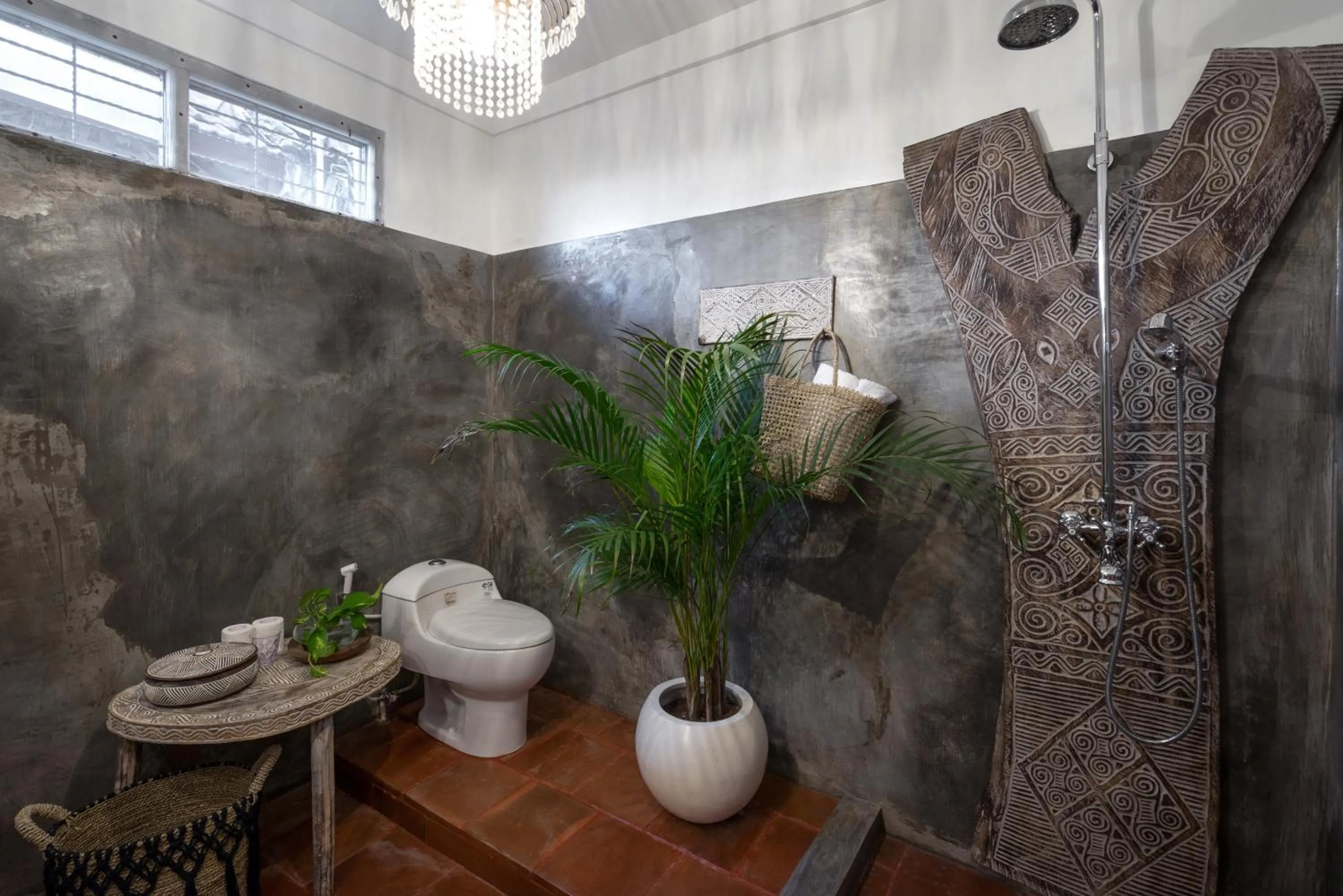 Toilet in Smiling Cactus Villas