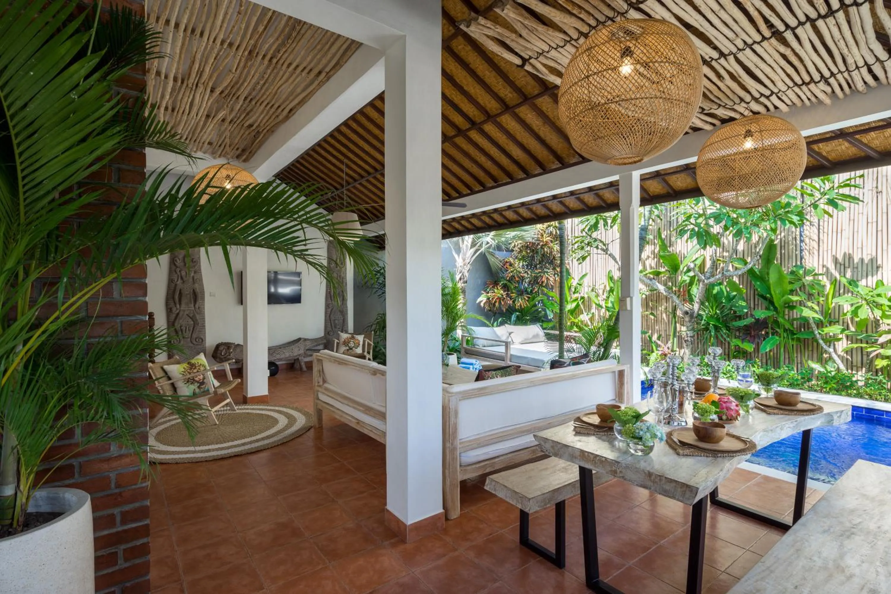 Patio in Smiling Cactus Villas