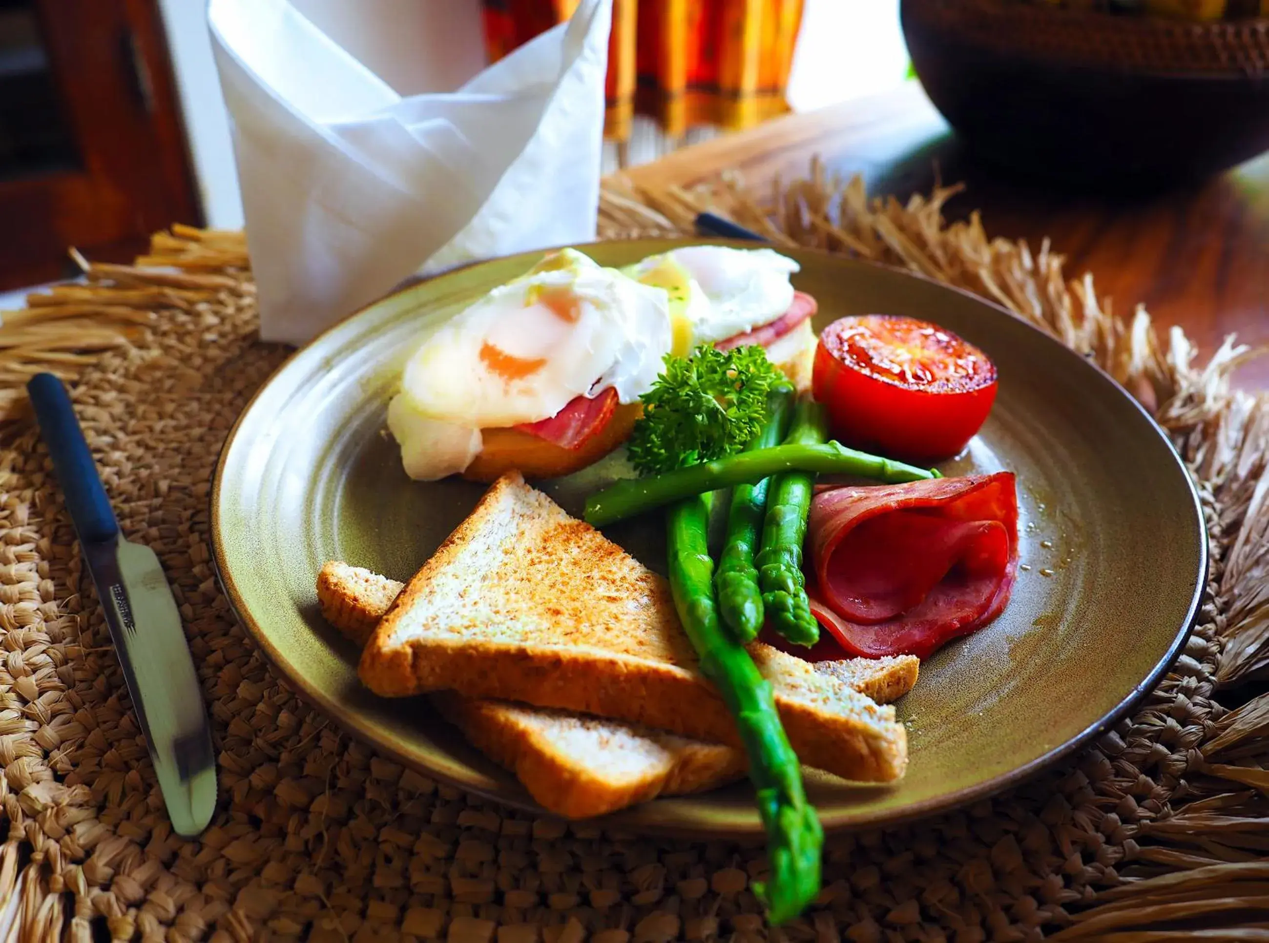 Breakfast in Smiling Cactus Villas, Kuta, Seminyak Breakfast in Smiling Cactus Villas, Kuta, Seminyak