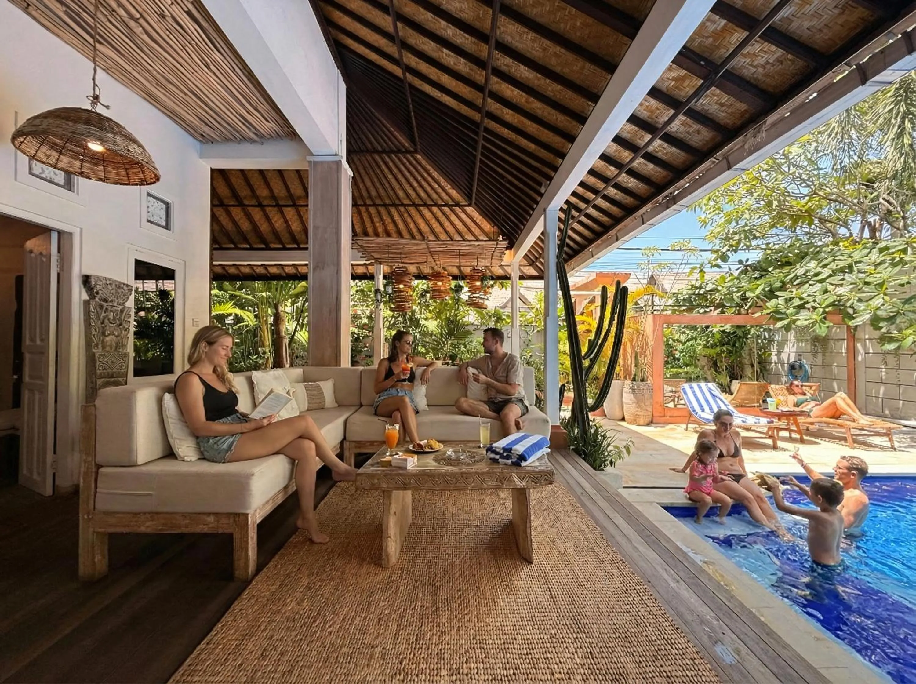 Patio in Smiling Cactus Villas