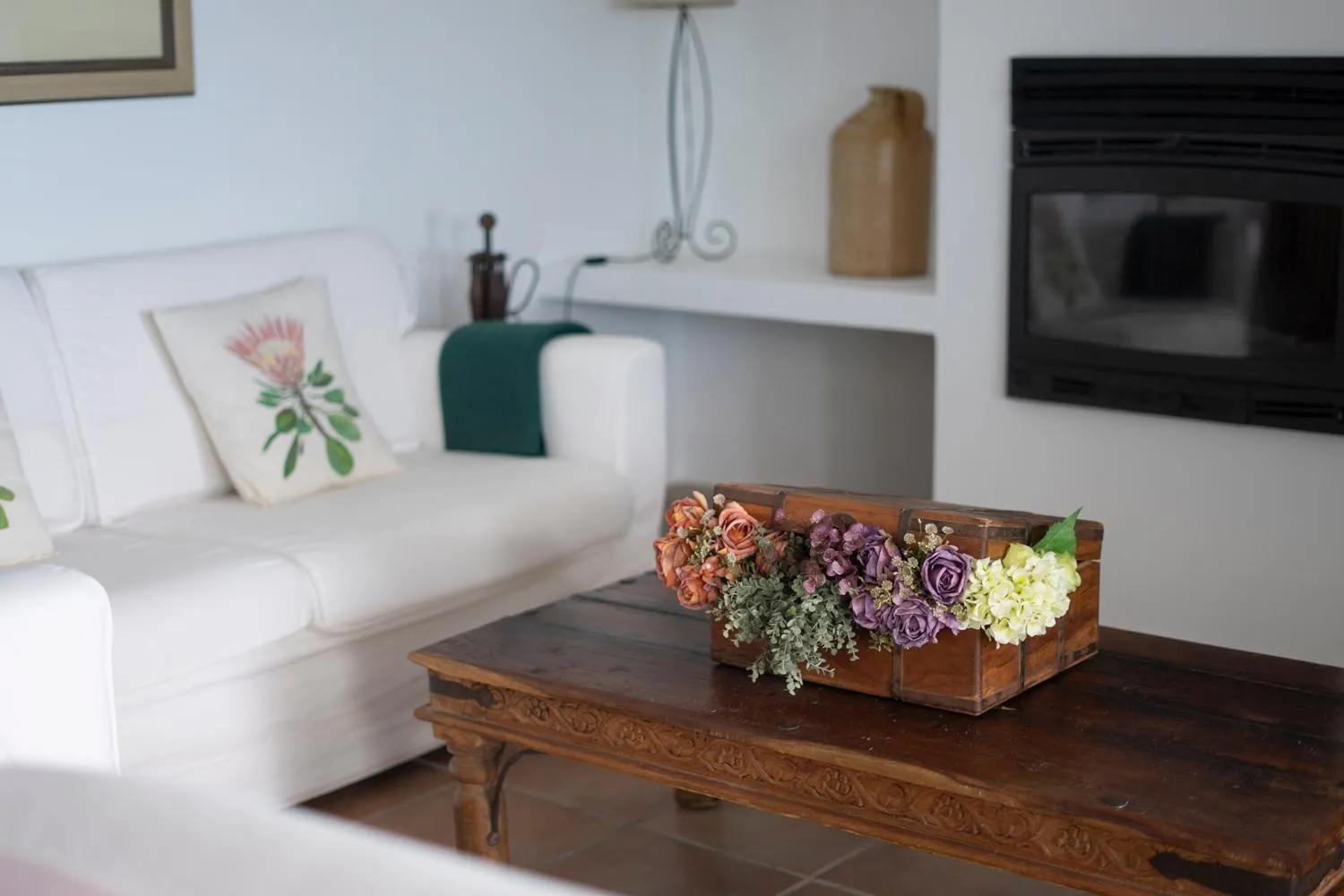 Seating area in Casa das Proteas