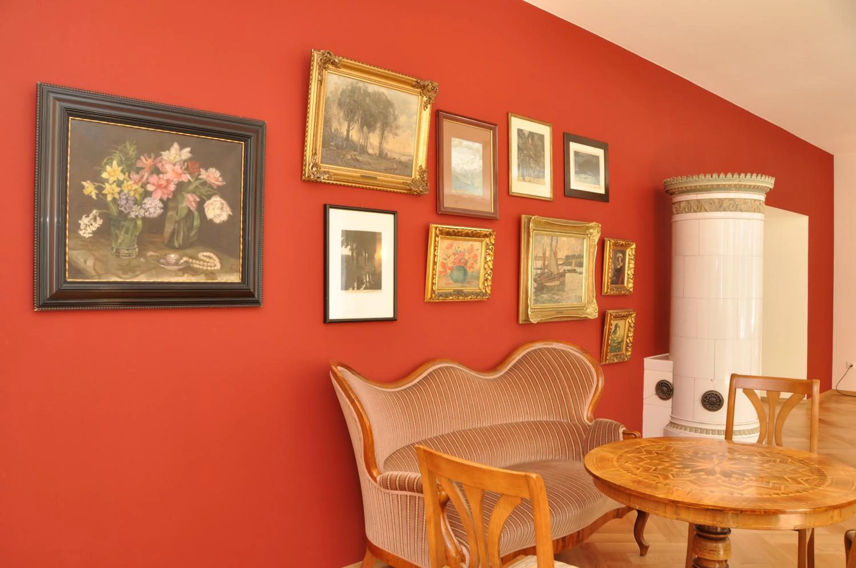 Seating area in Hotel Fravi