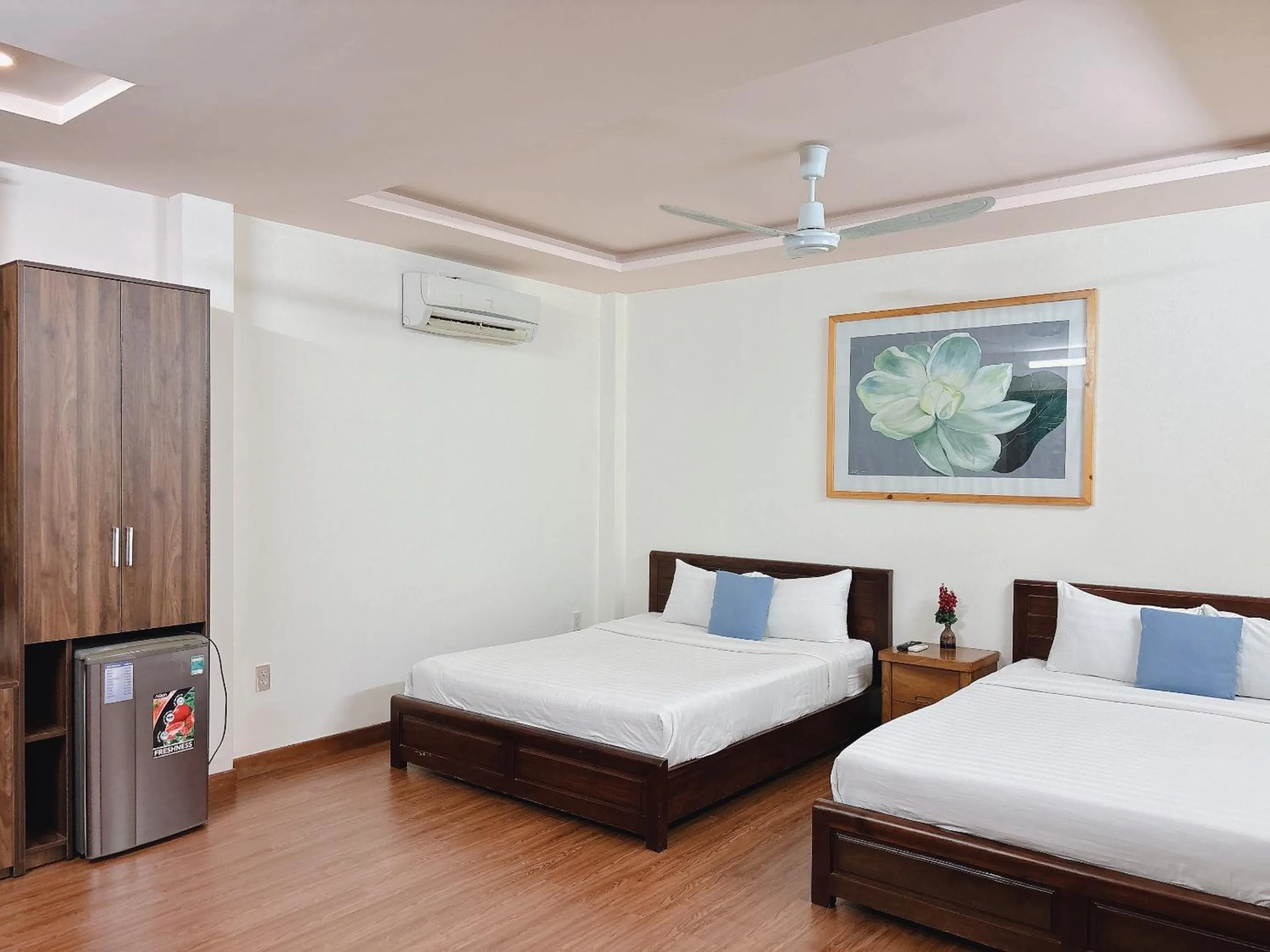 Bed in Luna Rossa Villa