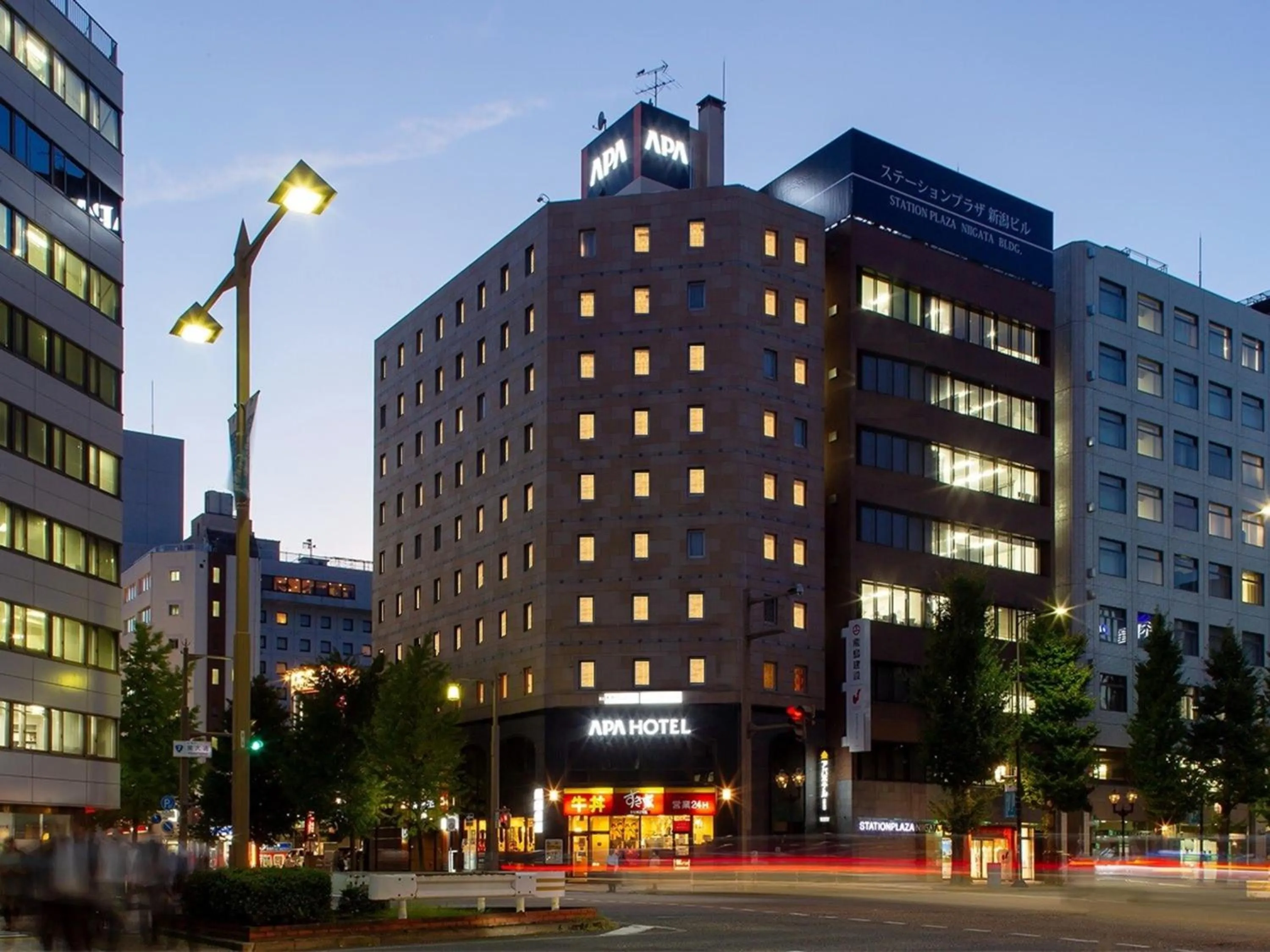 Property building in APA Hotel Niigata