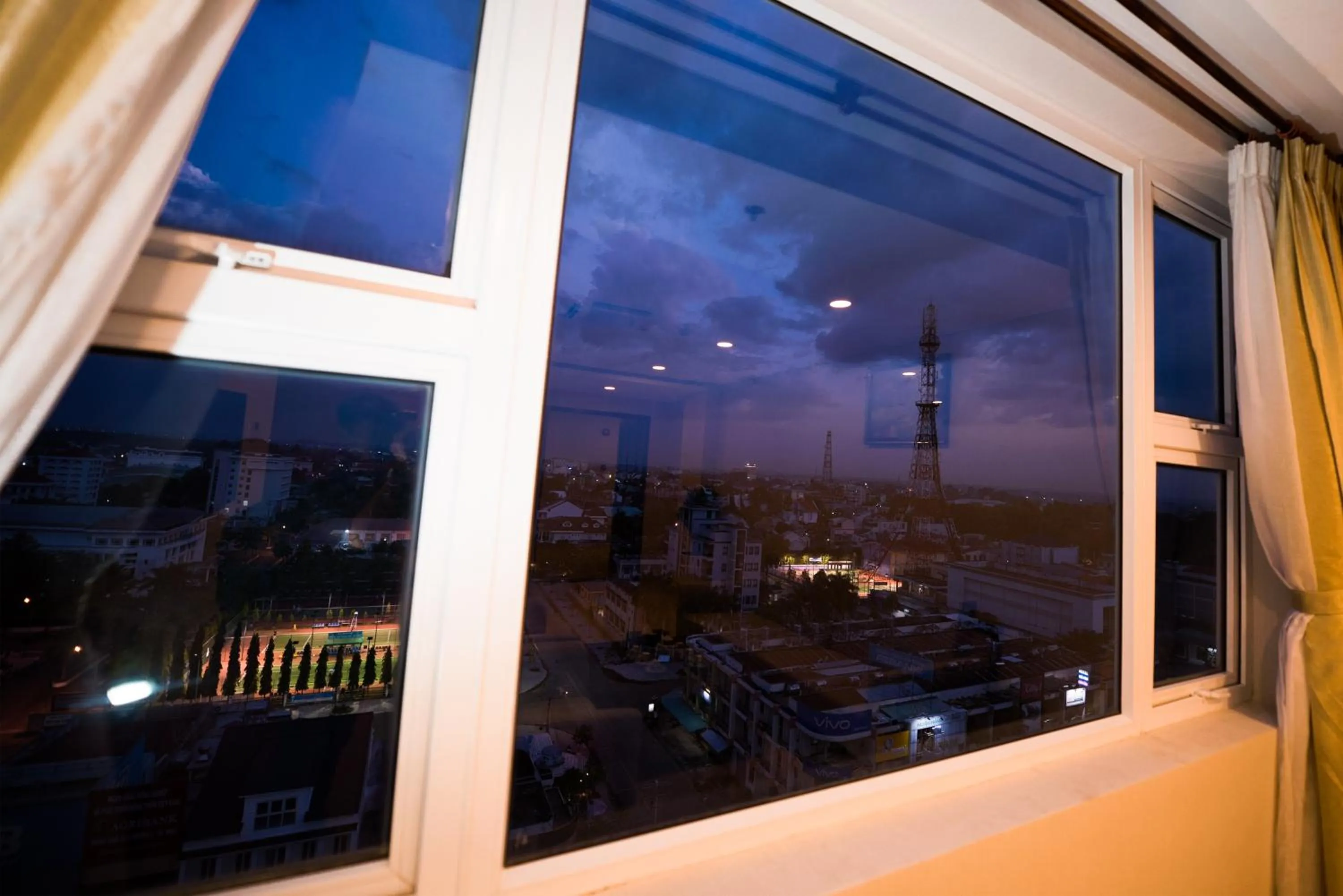 Street view in Victory Hotel Tây Ninh