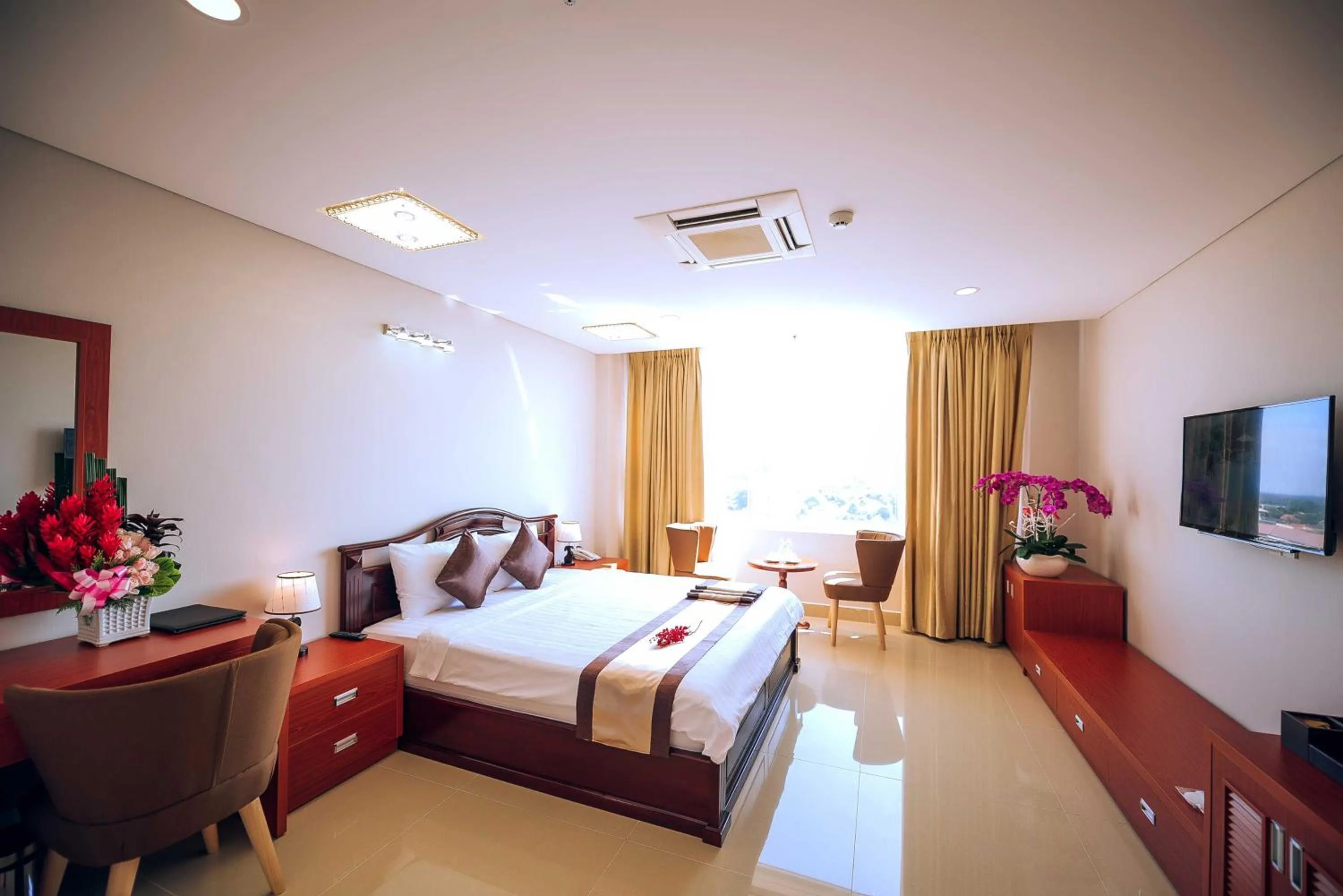 Photo of the whole room, Bed in Victory Hotel Tây Ninh
