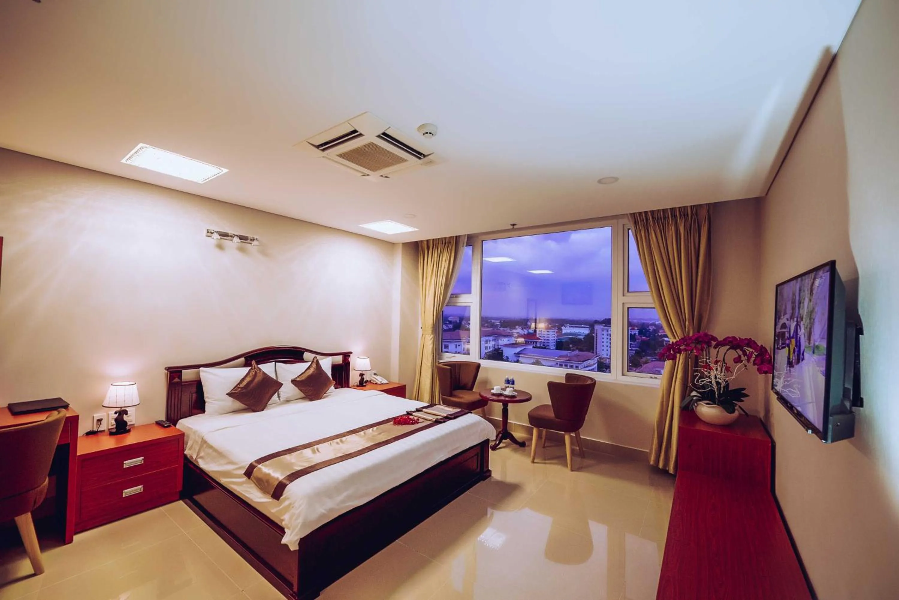 Photo of the whole room, Bed in Victory Hotel Tây Ninh