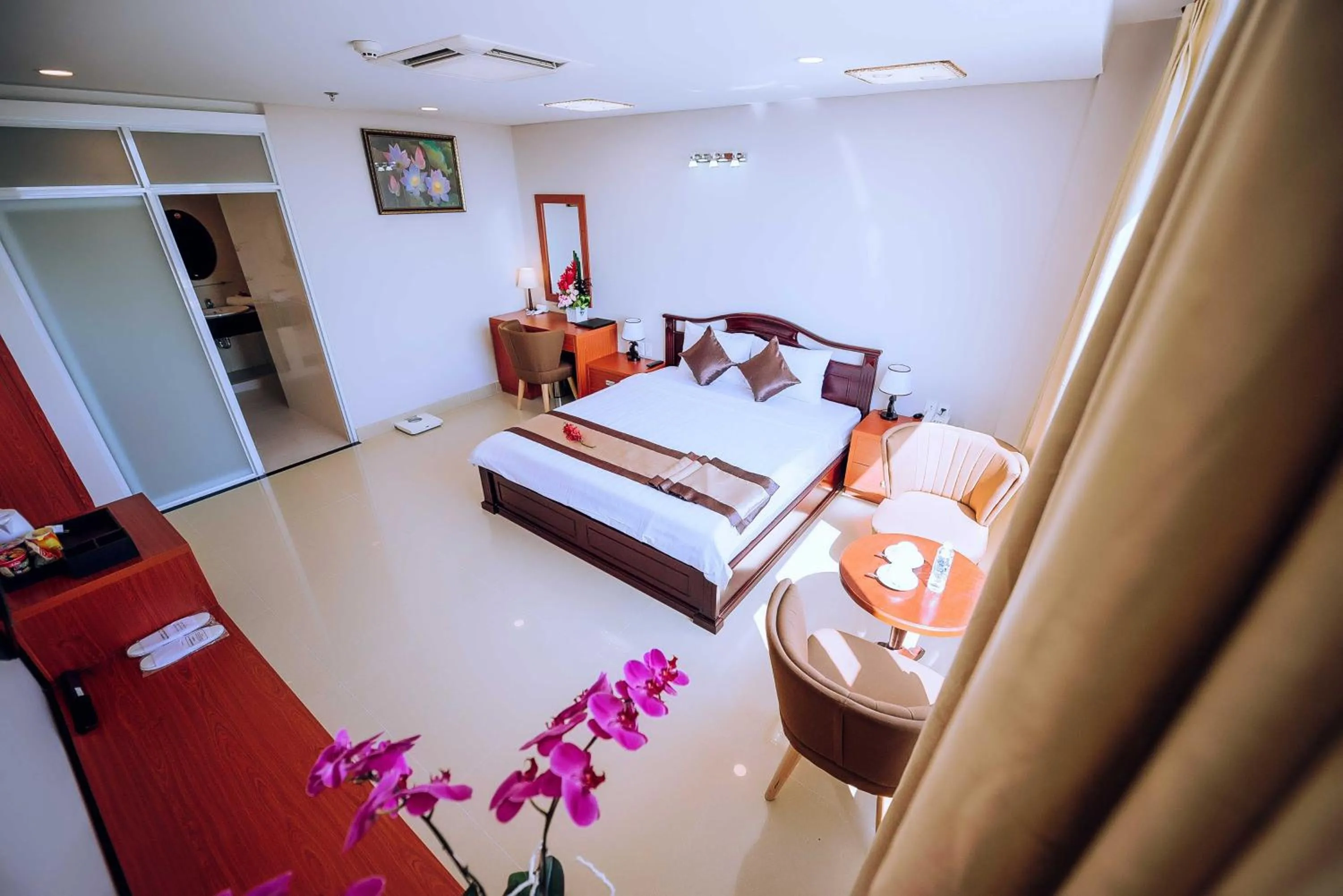 Bedroom, Bed in Victory Hotel Tây Ninh