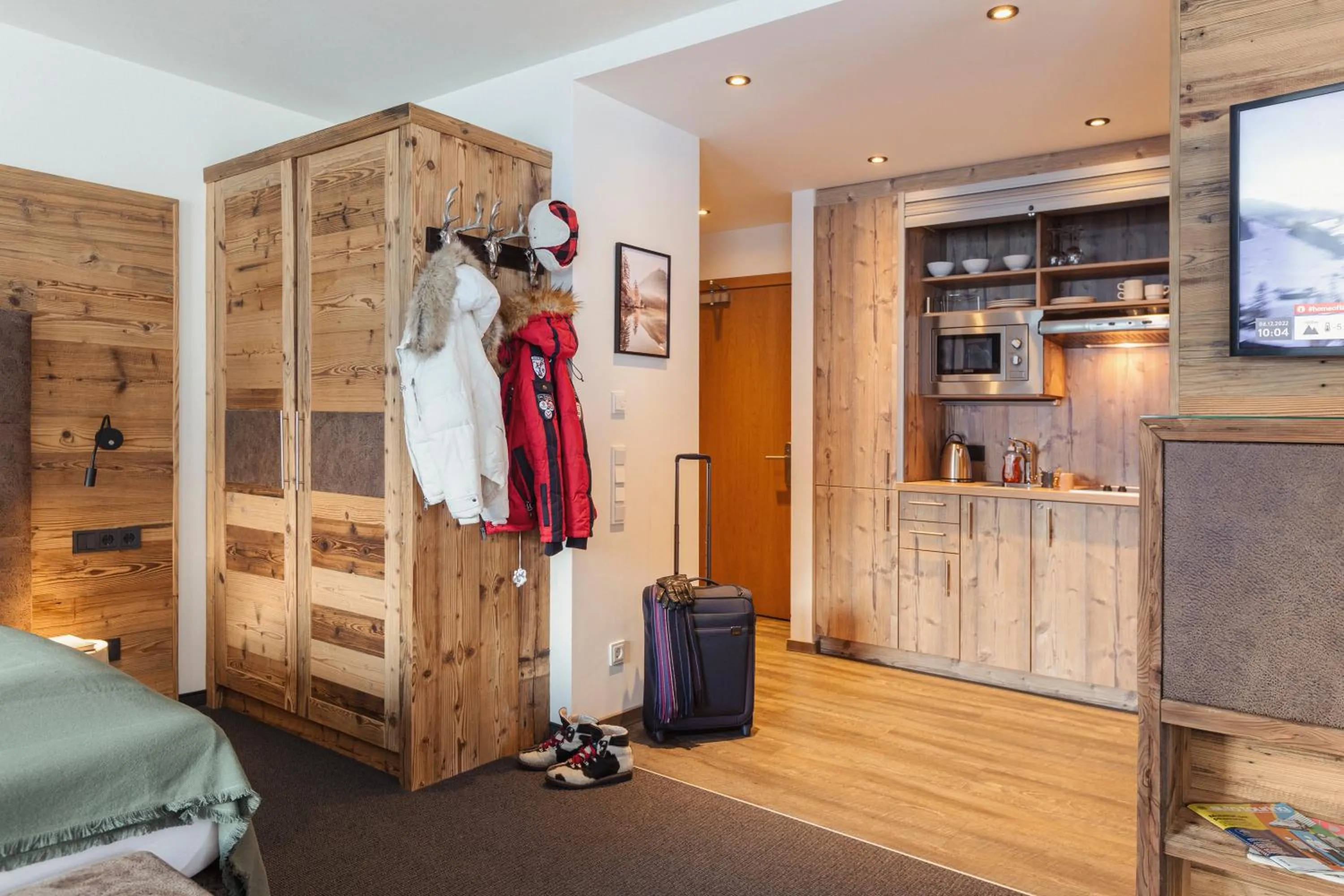 Kitchen or kitchenette in Das Glemm Hotel - Joker Card Partner