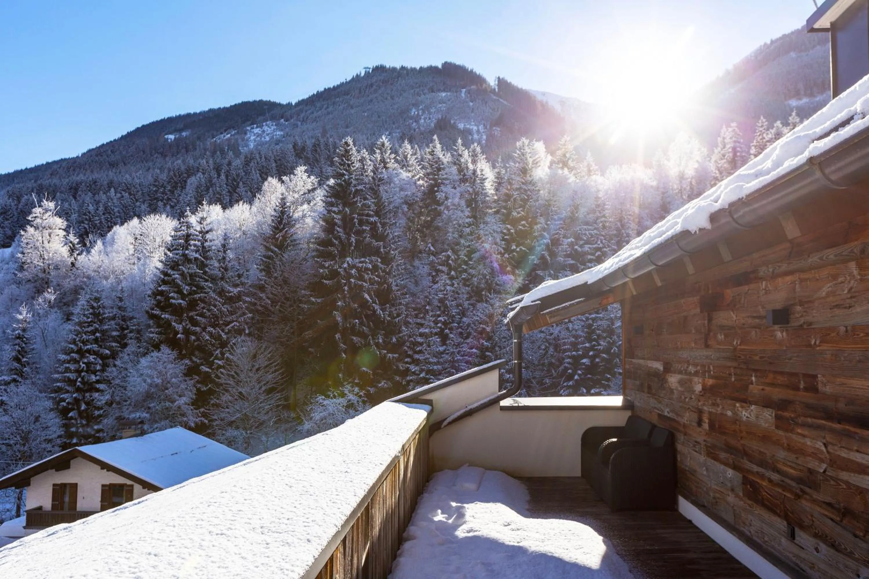 Mountain view in Das Glemm Hotel - Joker Card Partner