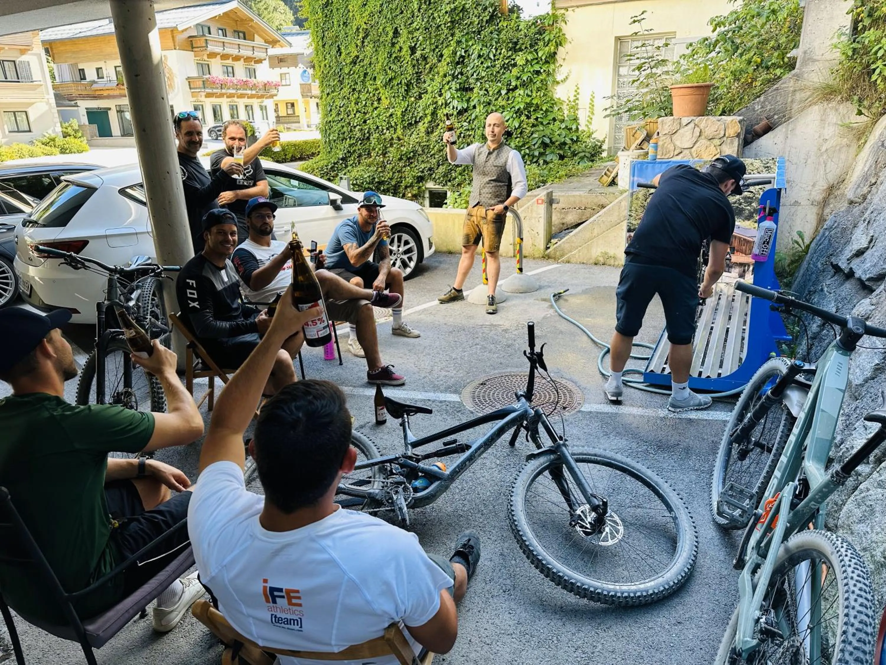Cycling in Das Glemm Hotel - Joker Card Partner