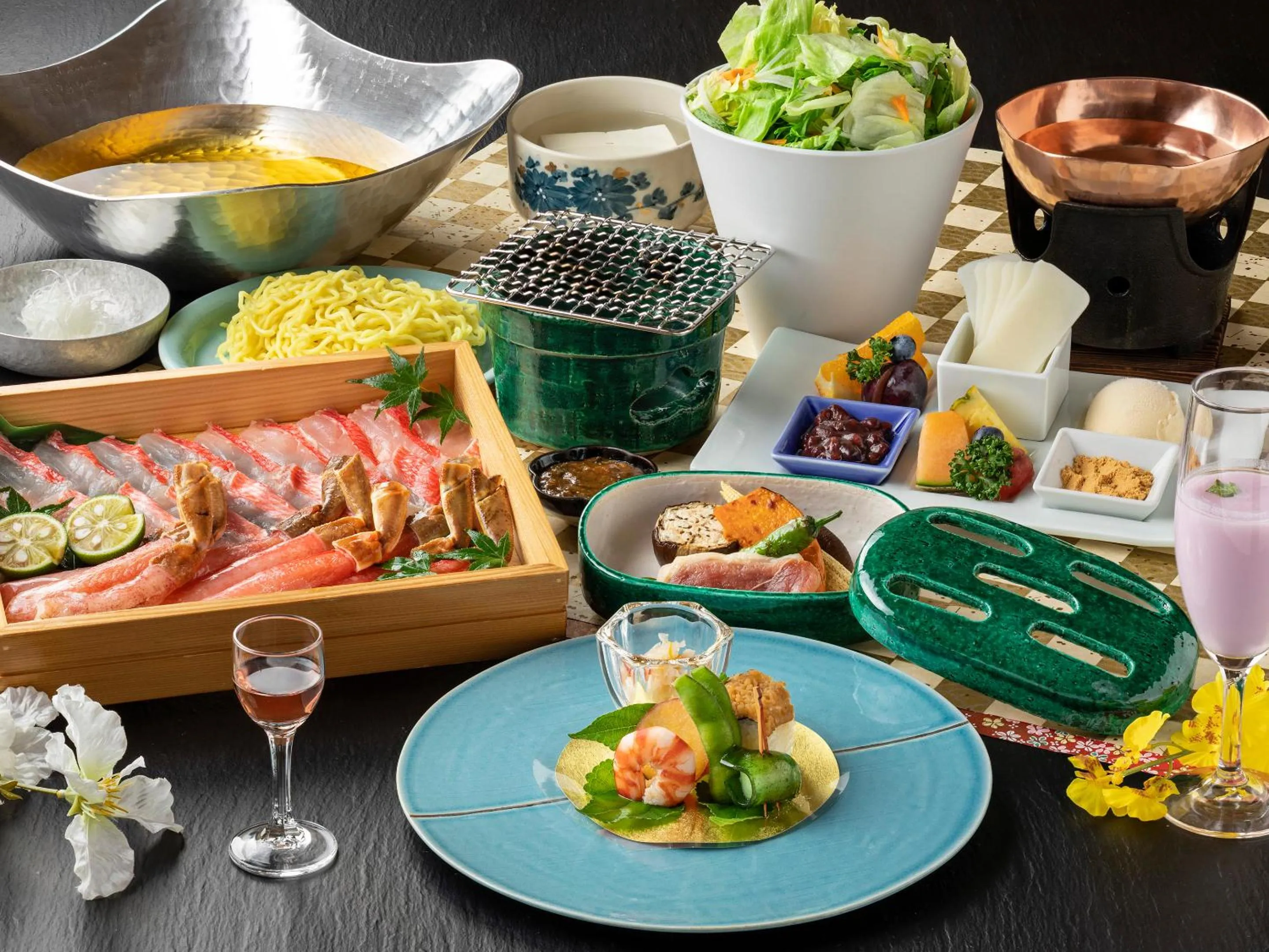 Food close-up in Ryokan Kohro