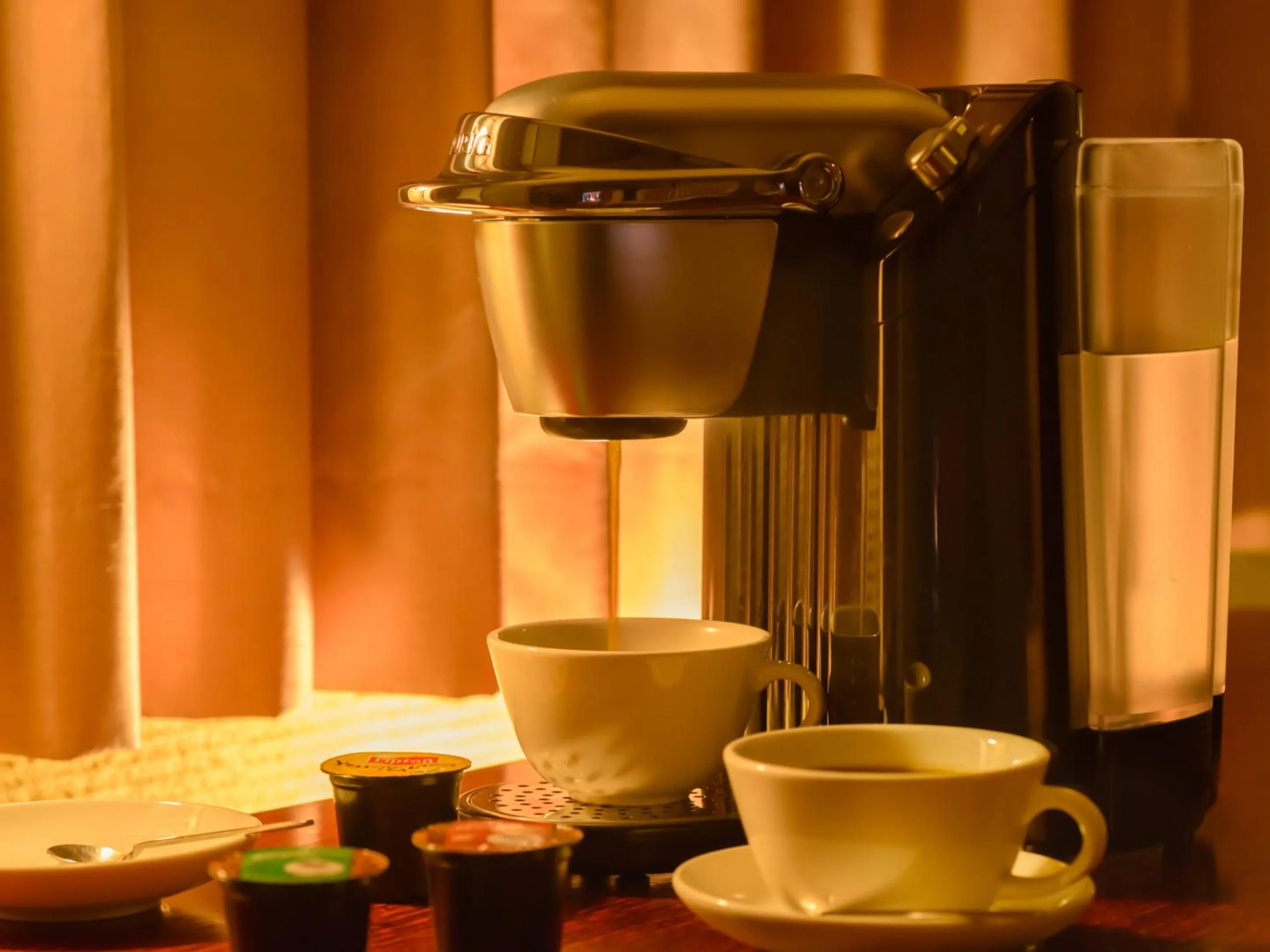 Coffee/tea facilities in Ryokan Kohro