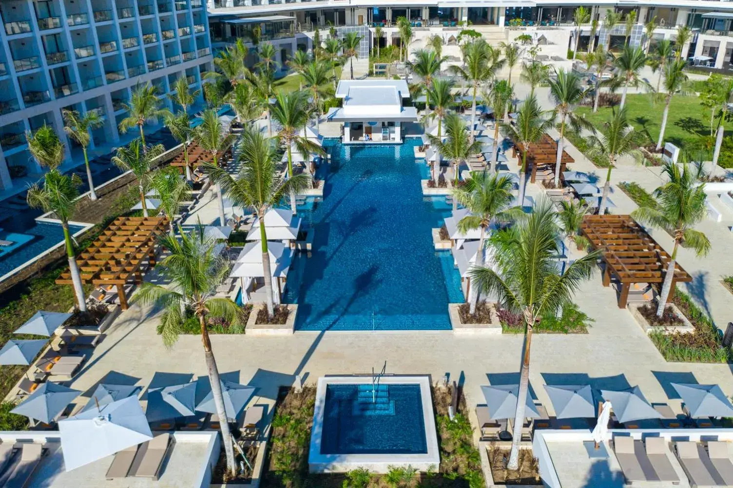 Bird's eye view in Hyatt Zilara Cap Cana - Adults Only Bird's eye view in Hyatt Zilara Cap Cana - Adults Only