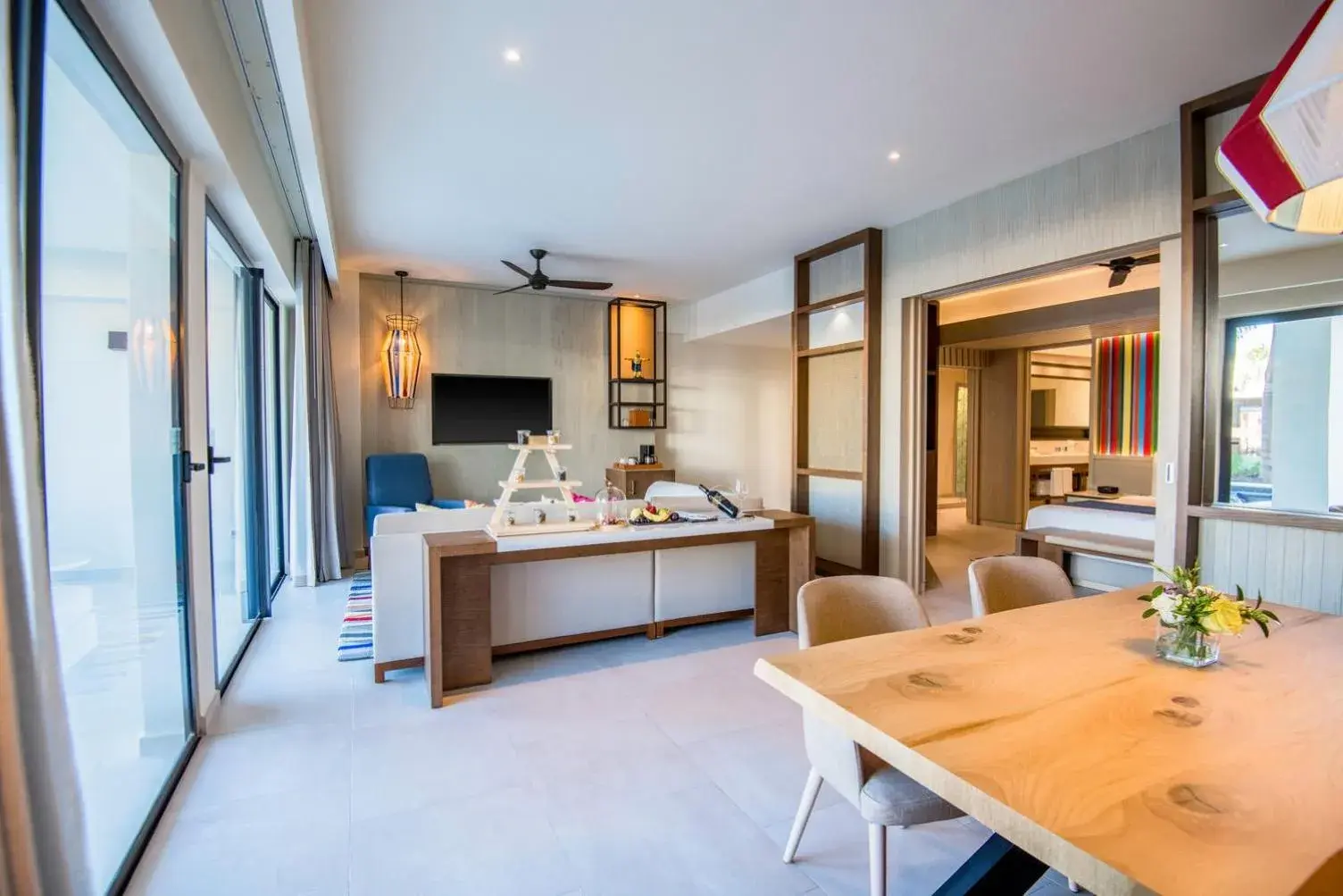 Living room in Hyatt Zilara Cap Cana - Adults Only Living room in Hyatt Zilara Cap Cana - Adults Only