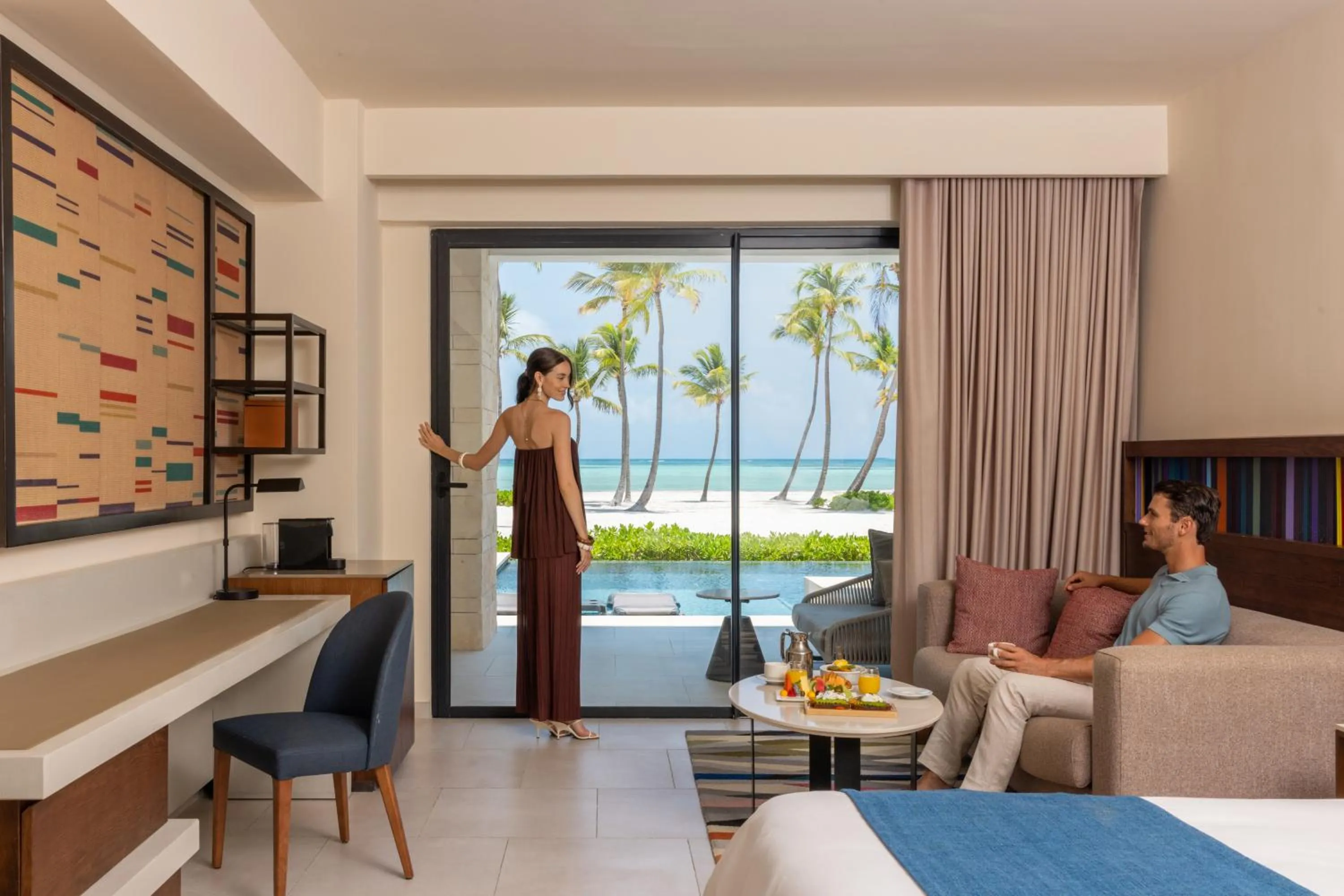 Living room in Hyatt Zilara Cap Cana - Adults Only