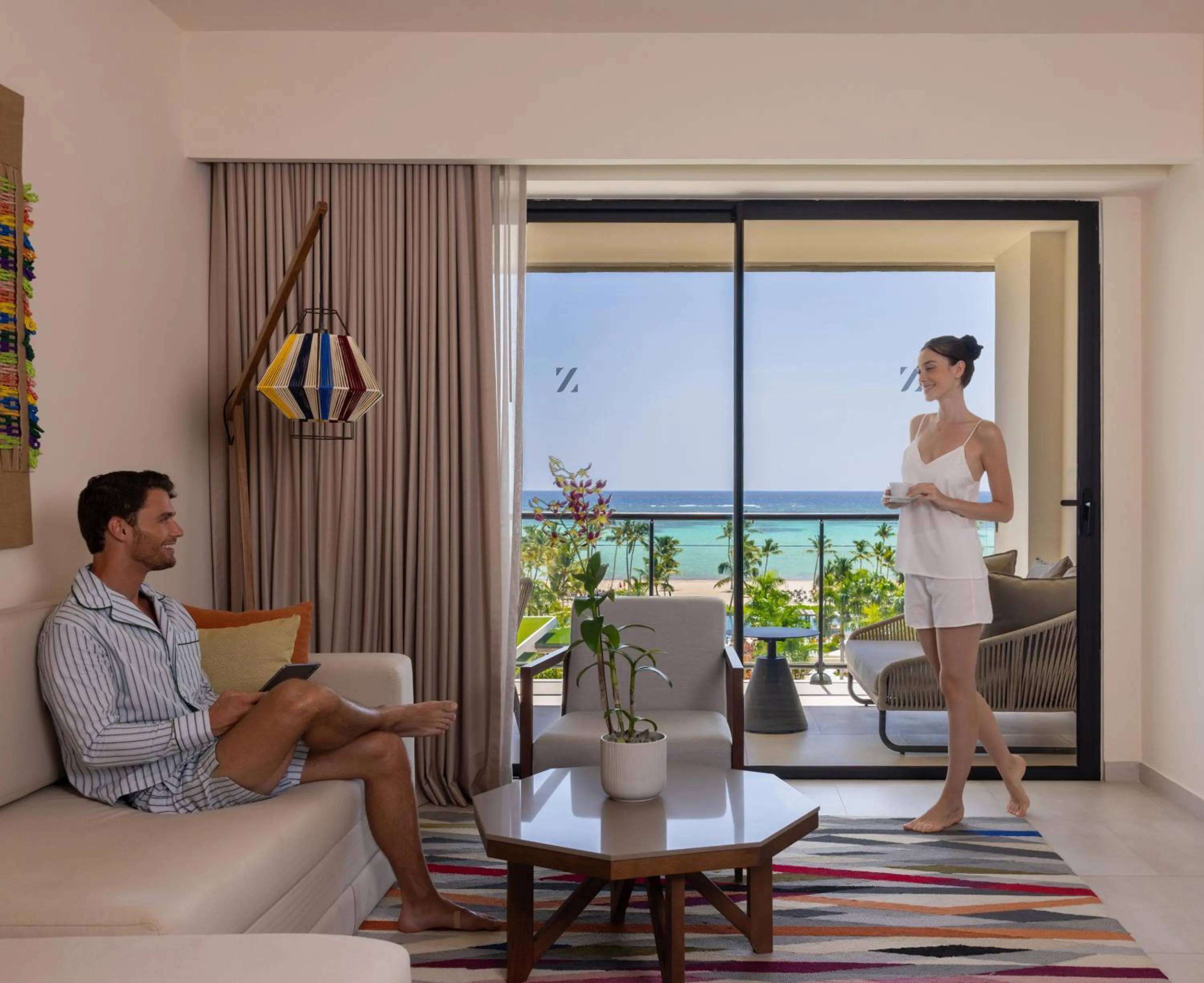 Living room in Hyatt Zilara Cap Cana - Adults Only