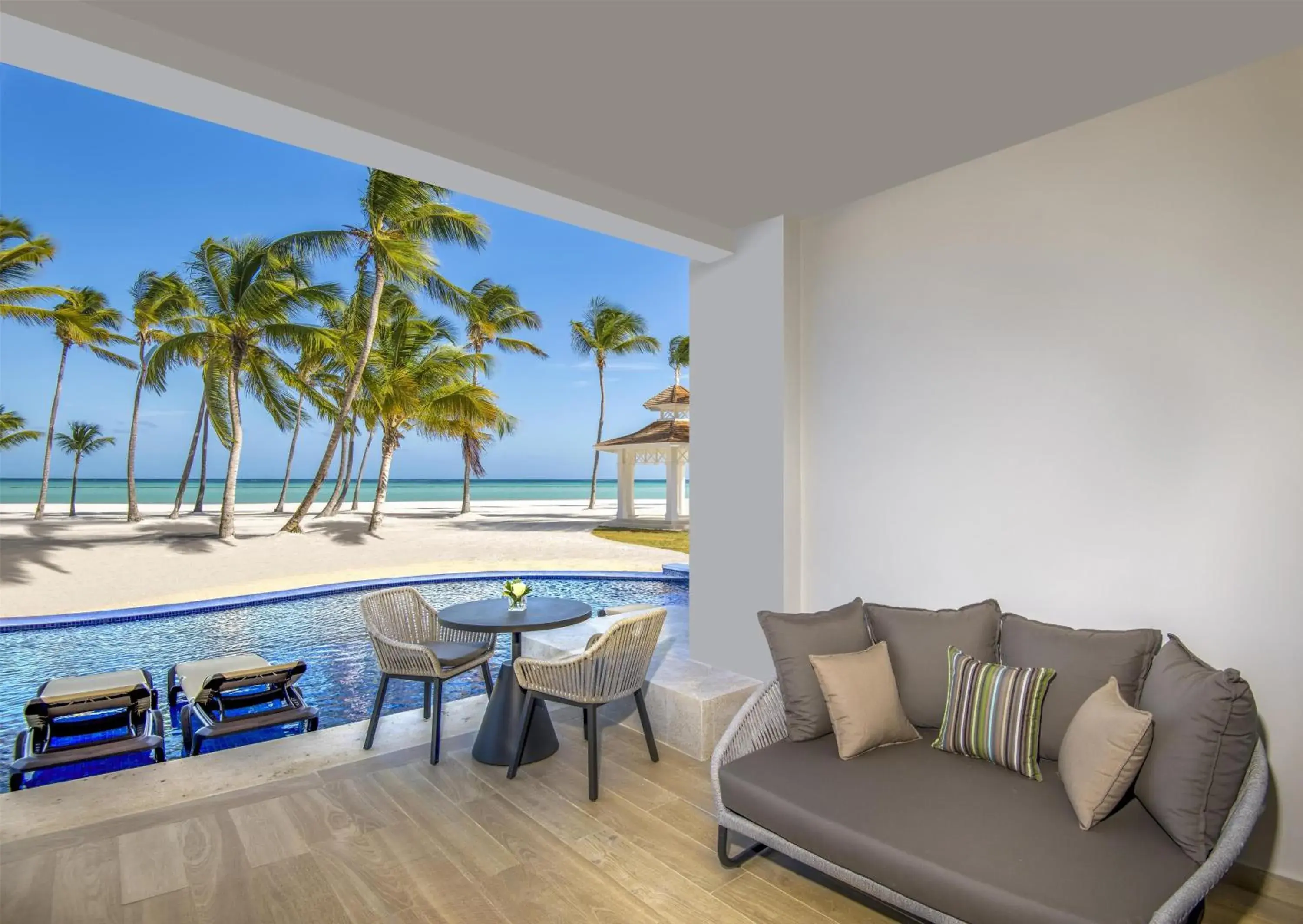 Photo of the whole room in Hyatt Ziva Cap Cana Photo of the whole room in Hyatt Ziva Cap Cana