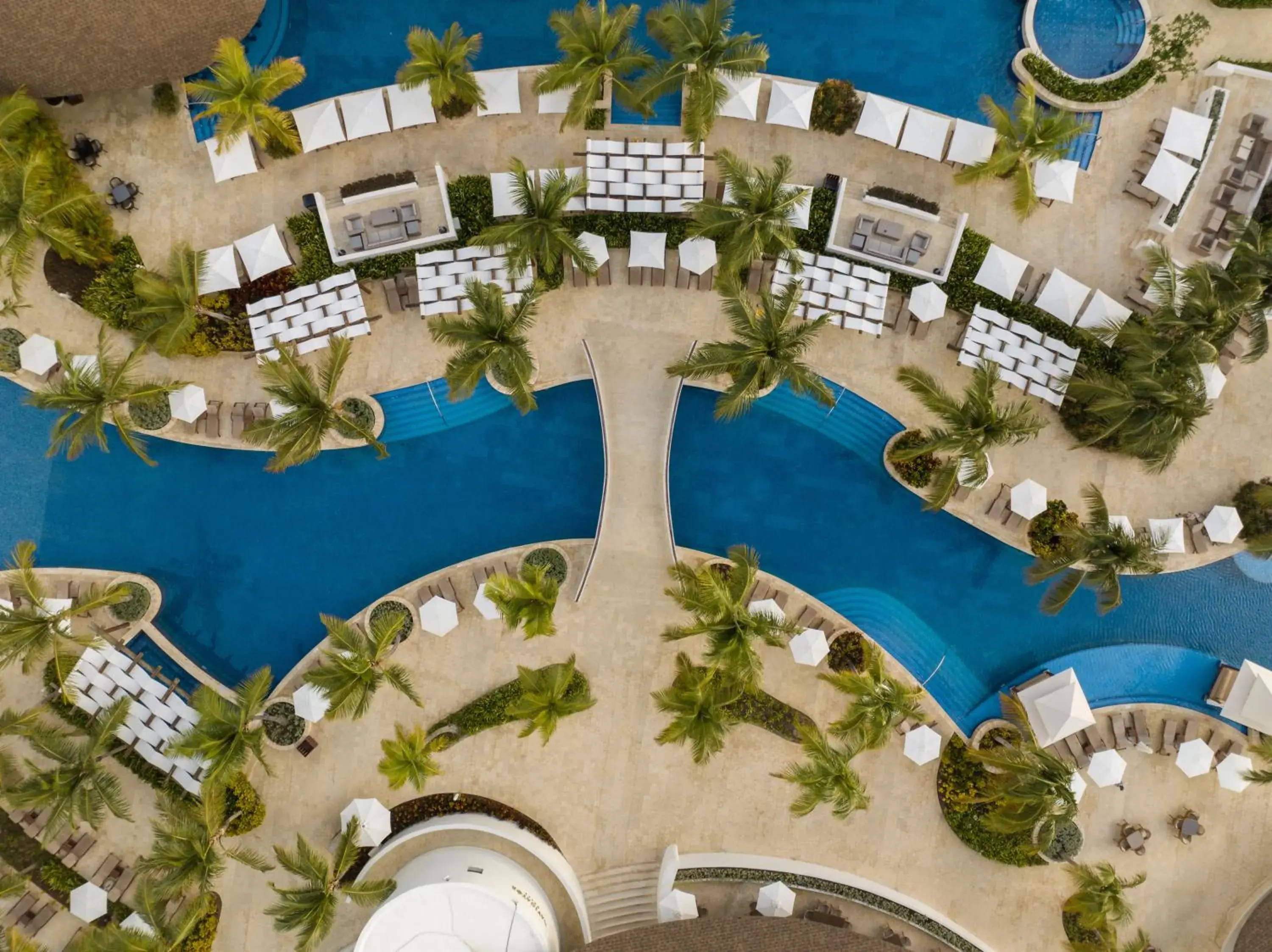 Bird's eye view in Hyatt Ziva Cap Cana Bird's eye view in Hyatt Ziva Cap Cana